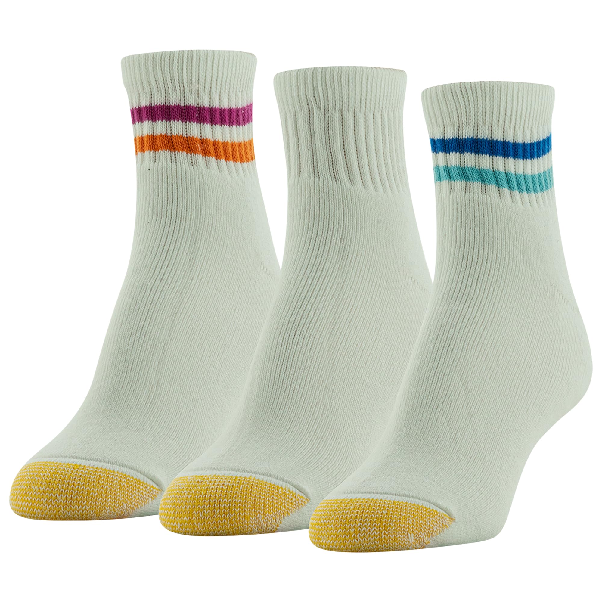 GOLDTOE Women's Ultra Tec Quarter Socks 3 Pack - Breathable Athletic Socks for Running, Walking & Everyday Comfort - Perfect for Workouts, Sports & Casual Wear