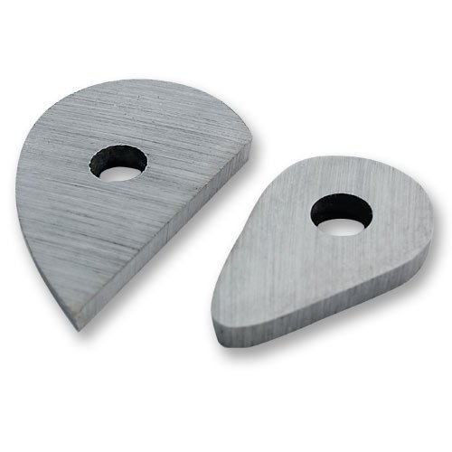 Crown REV23S Heart & Pear Scraper Set for Cake Decorating
