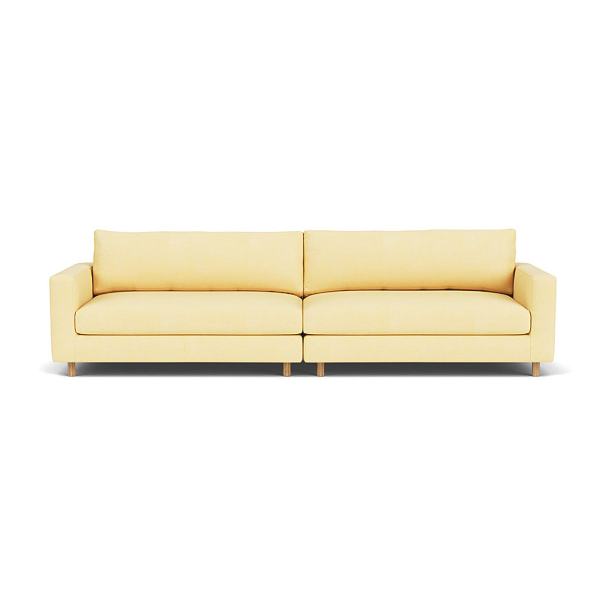 Stylish Dylan Fabric 4-Seater Sofa for Living Room - Comfortable Modern Couch for Home & Office Lounge