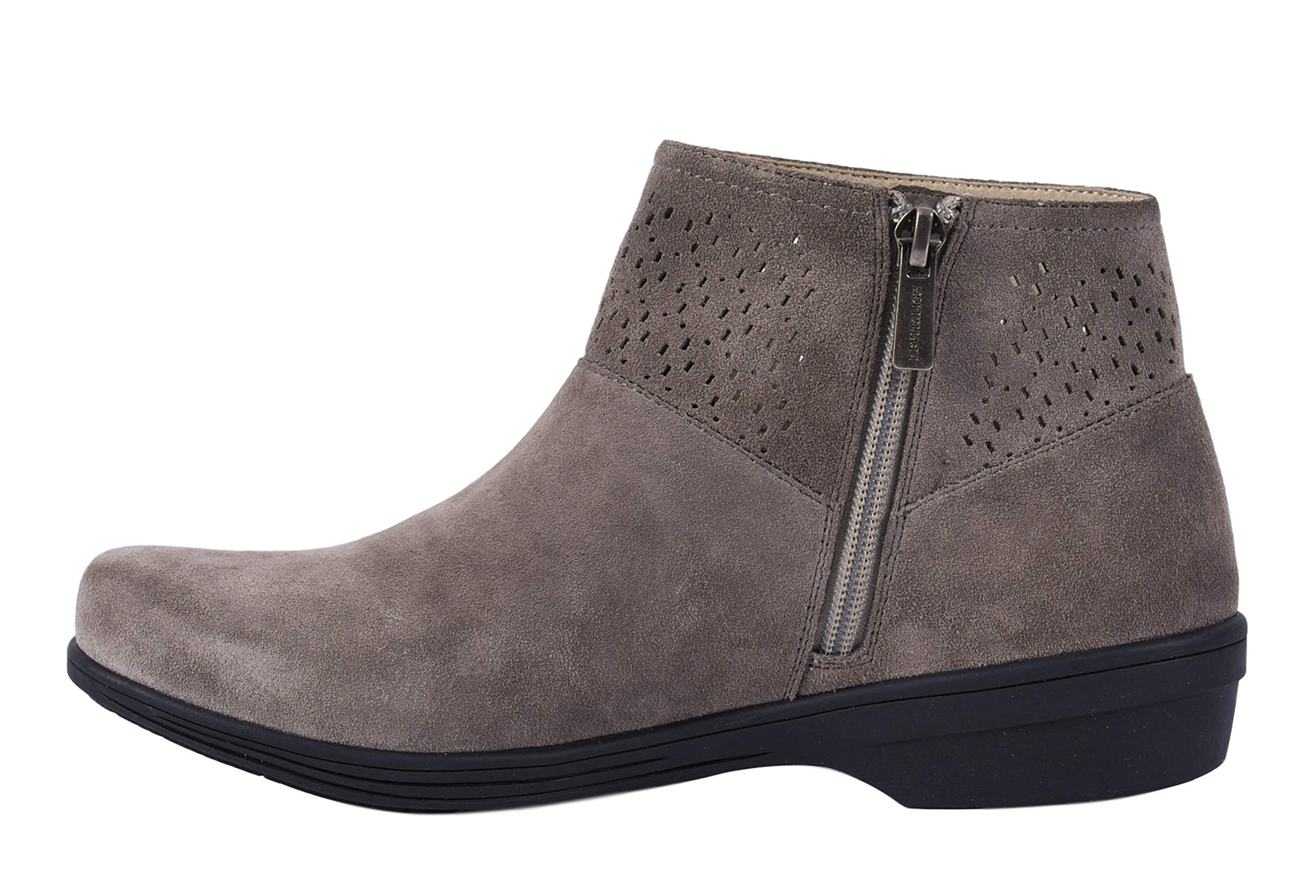 REVITALIGN Women's Del Mar Ankle Boots - Comfortable & Stylish Leather Booties for Fall & Winter | Perfect for Casual Outfits, Office Wear & Date Nights