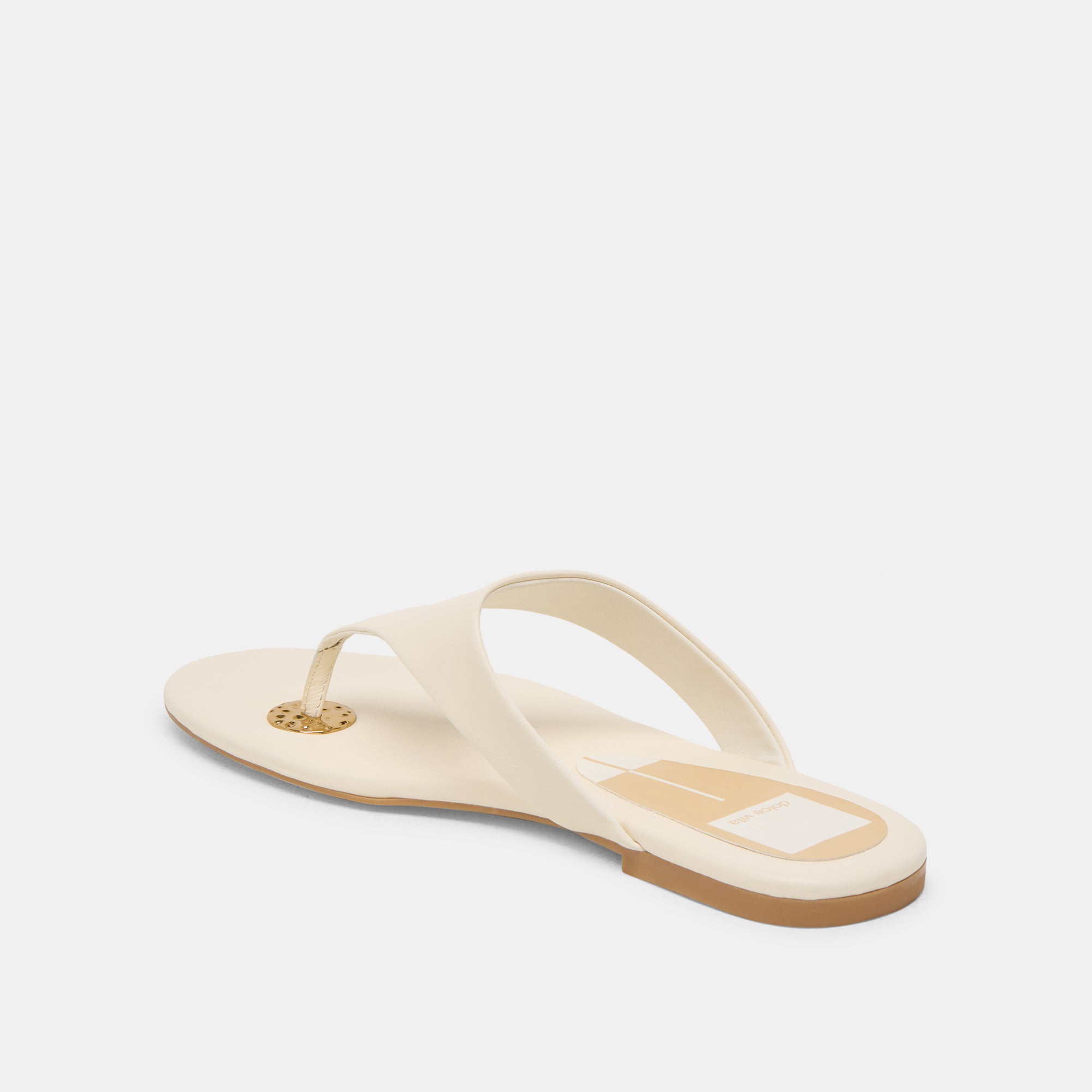 Kittle Women's Off-White Leather Sandals - Comfortable Casual Summer Shoes for Beach, Vacation & Everyday Wear