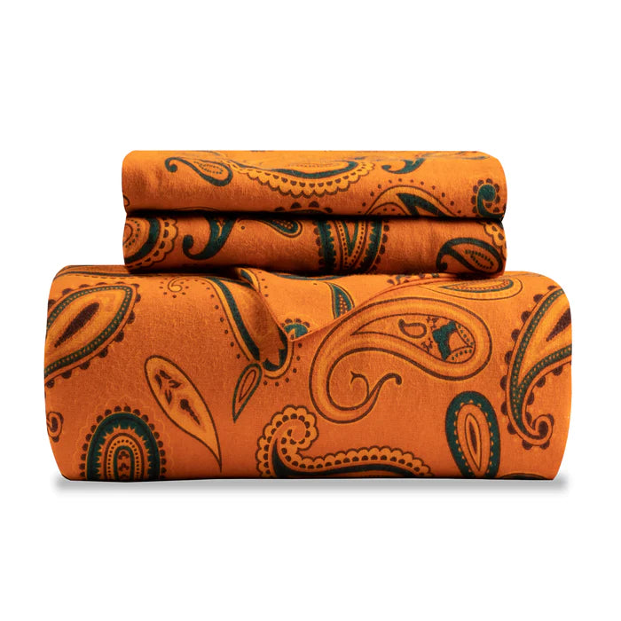 Reversible Flannel Trellis Duvet Cover Set with Pillow Shams - Soft Cozy Bedding for Winter - Perfect for Master Bedroom, Guest Room & Cabin Retreats