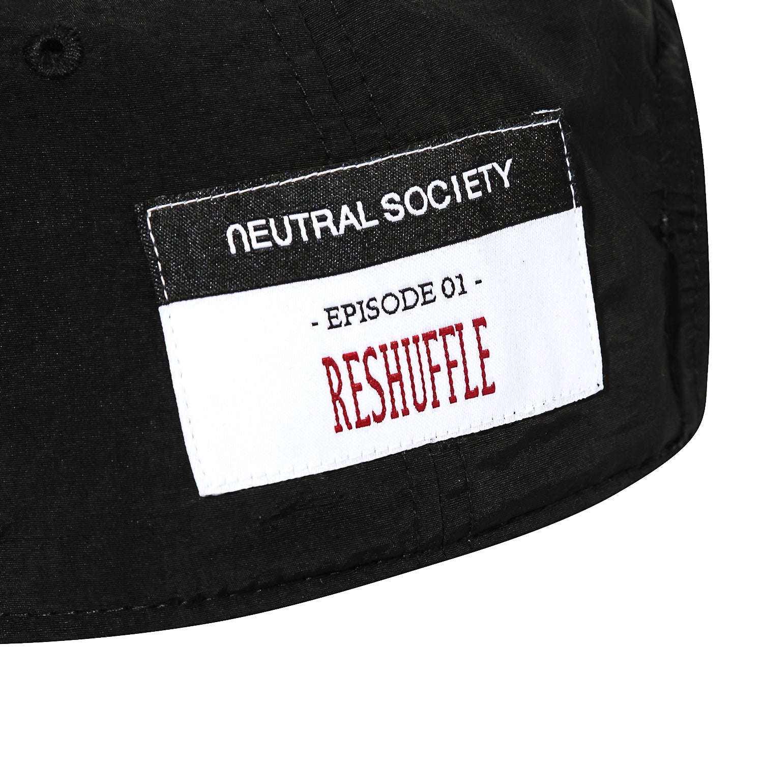 NEUTRAL SOCIETY RESHUFFLE Dad Hat - Black Baseball Cap for Men & Women - Perfect for Casual Wear, Outdoor Activities and Sports