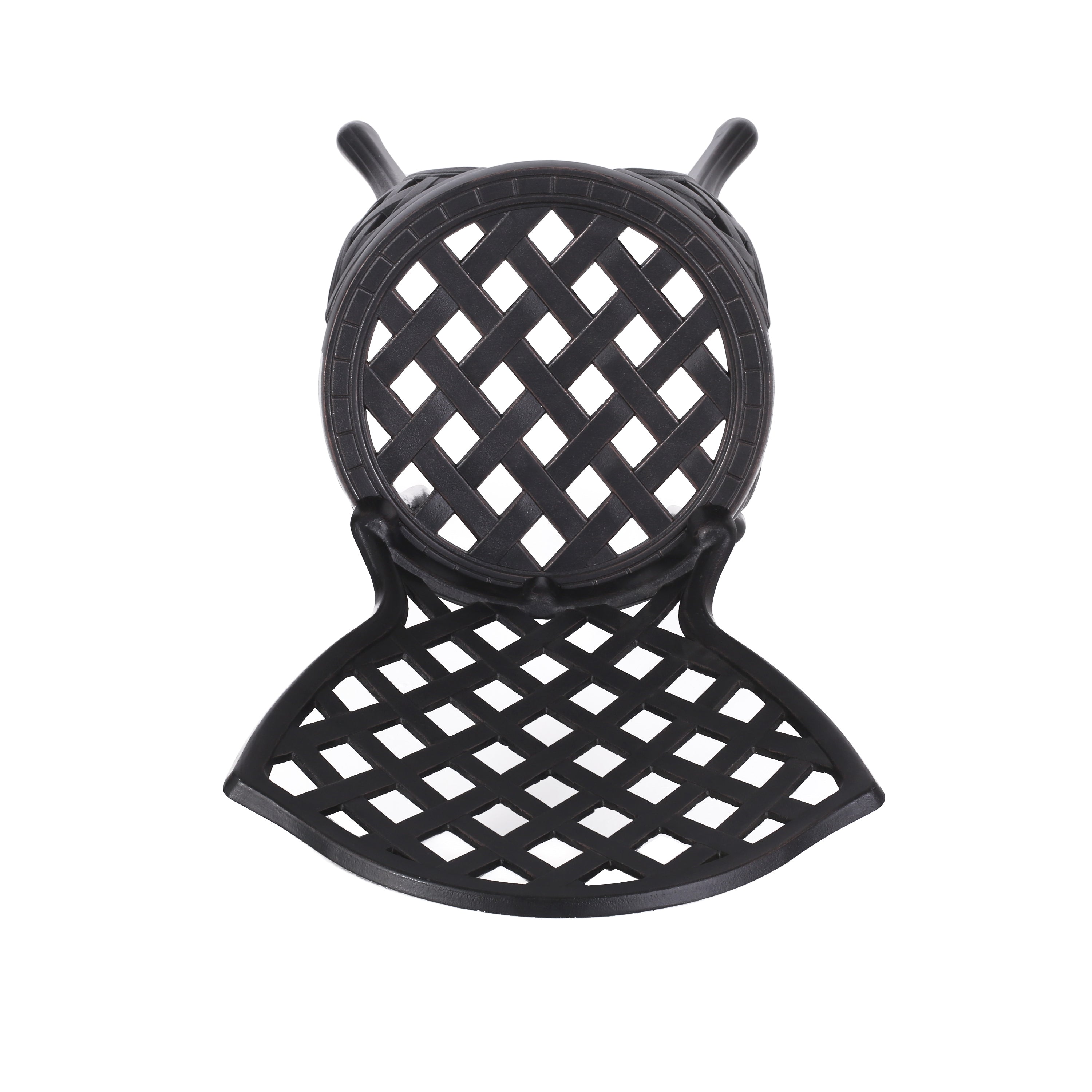 Premium Bistro Set with Metal Frame - Outdoor Patio Dining Furniture for Garden, Poolside & Backyard Relaxation