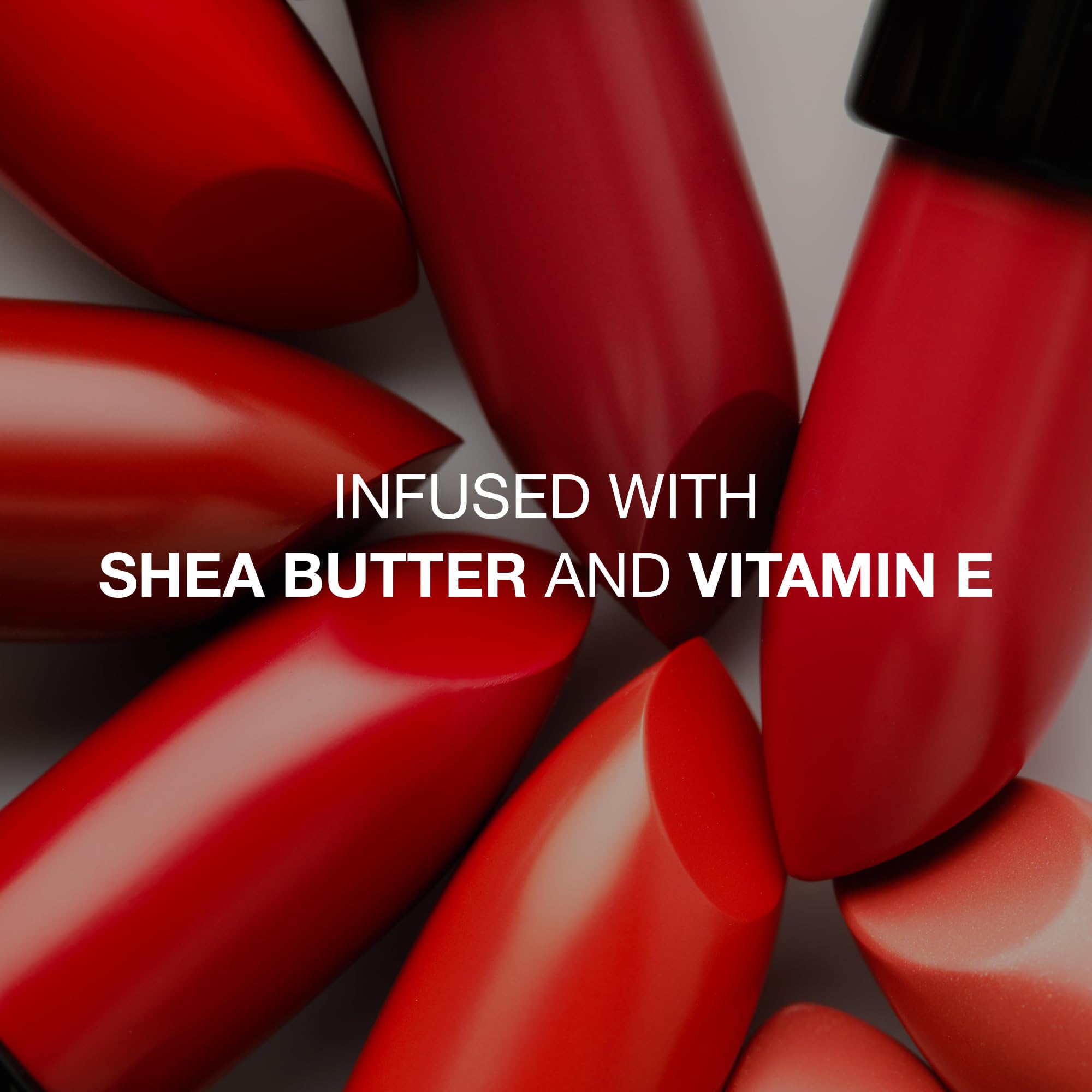 Professional Rich Pigmented Lipstick - Smooth & Creamy Satin Finish, Long Lasting with Shea Butter & Vitamin E (Noir Black) | Perfect for Everyday Wear, Date Nights & Special Occasions