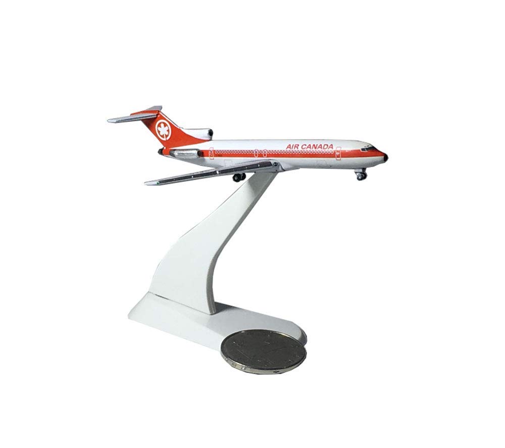 ZCYXQR 1/500 Scale Air Canada C-GAAQ 727 Alloy Airplane Model with Display Stand - Collectible Aircraft Decor for Adults, Aviation Enthusiast Gift, Perfect for Office Desk & Home Display