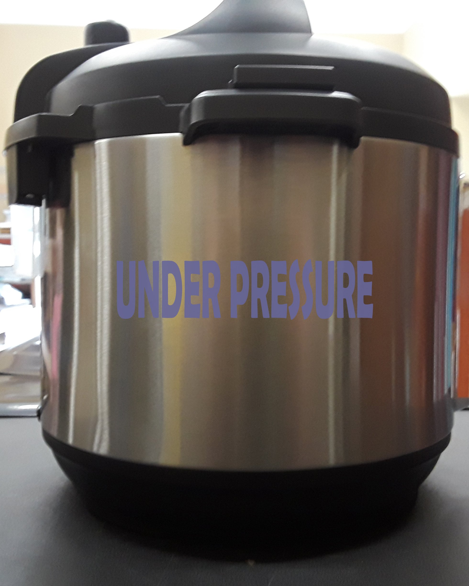 7 Inch Lavender Vinyl Decal Sticker for Pressure Cooker - Waterproof, Durable Kitchen Decor - Perfect for Instant Pot, Crock Pot & Cooking Appliances