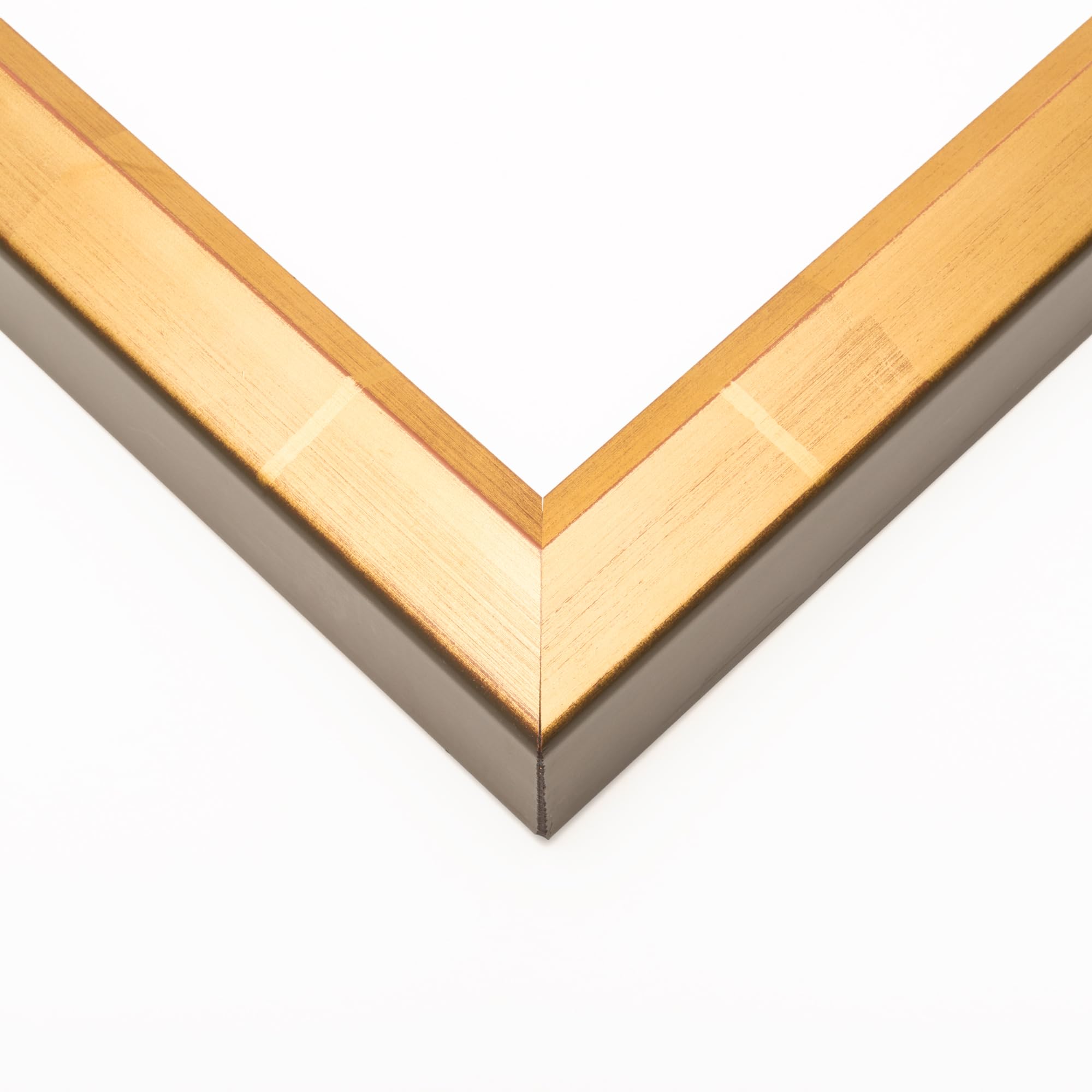 19x25 Gold Brushed Shadow Box Frame - 1.25