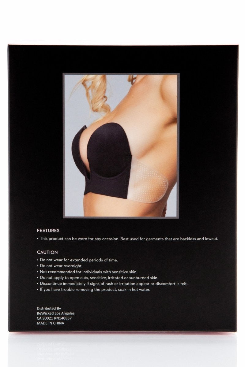BeWicked Women's Sexy Deep V Push Up Bra - Lace Lingerie for Date Night & Special Occasions