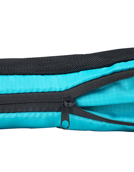 TOSCA TCA063 S 2PK Compression Cube Small Teal - Space Saving Travel Organizer for Clothes & Accessories - Perfect for Suitcase, Backpack & Closet Storage