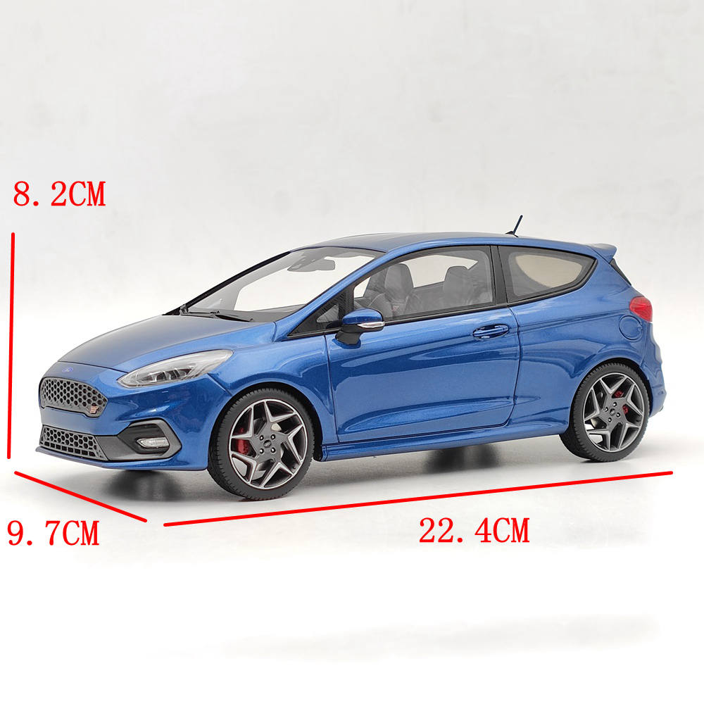 1/18 Scale Ford Fiesta ST 2020 Resin Model Car - Limited Edition Blue Collectible Toy (DNA000092) | Perfect for Car Enthusiasts, Display Collections & Gift Giving