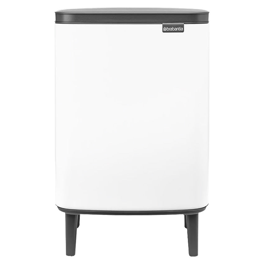 12L BO Waste Bin - High Capacity Trash Can for Kitchen, Bathroom, Office | Odor-Resistant & Durable Plastic Garbage Bin for Home & Commercial Use