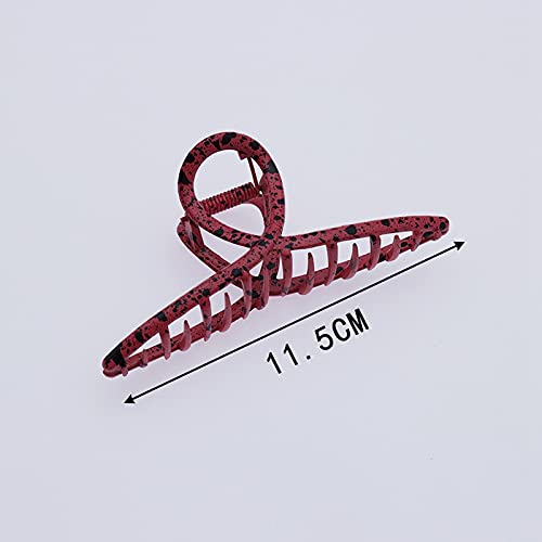 Dorakitten Large Hair Claw Clips 6PCS - Strong Hold Fashion Hair Clips for Women, Elegant Hair Barrettes & Jaw Clips - Perfect for Work, Parties, and Everyday Hairstyles