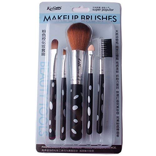 PELO 2-Piece Makeup Brush Set - Foundation, Blush & Eyeshadow Brushes for Women & Girls | Soft Bristle Cosmetic Brush Kit | Perfect for Daily Makeup & Professional Use