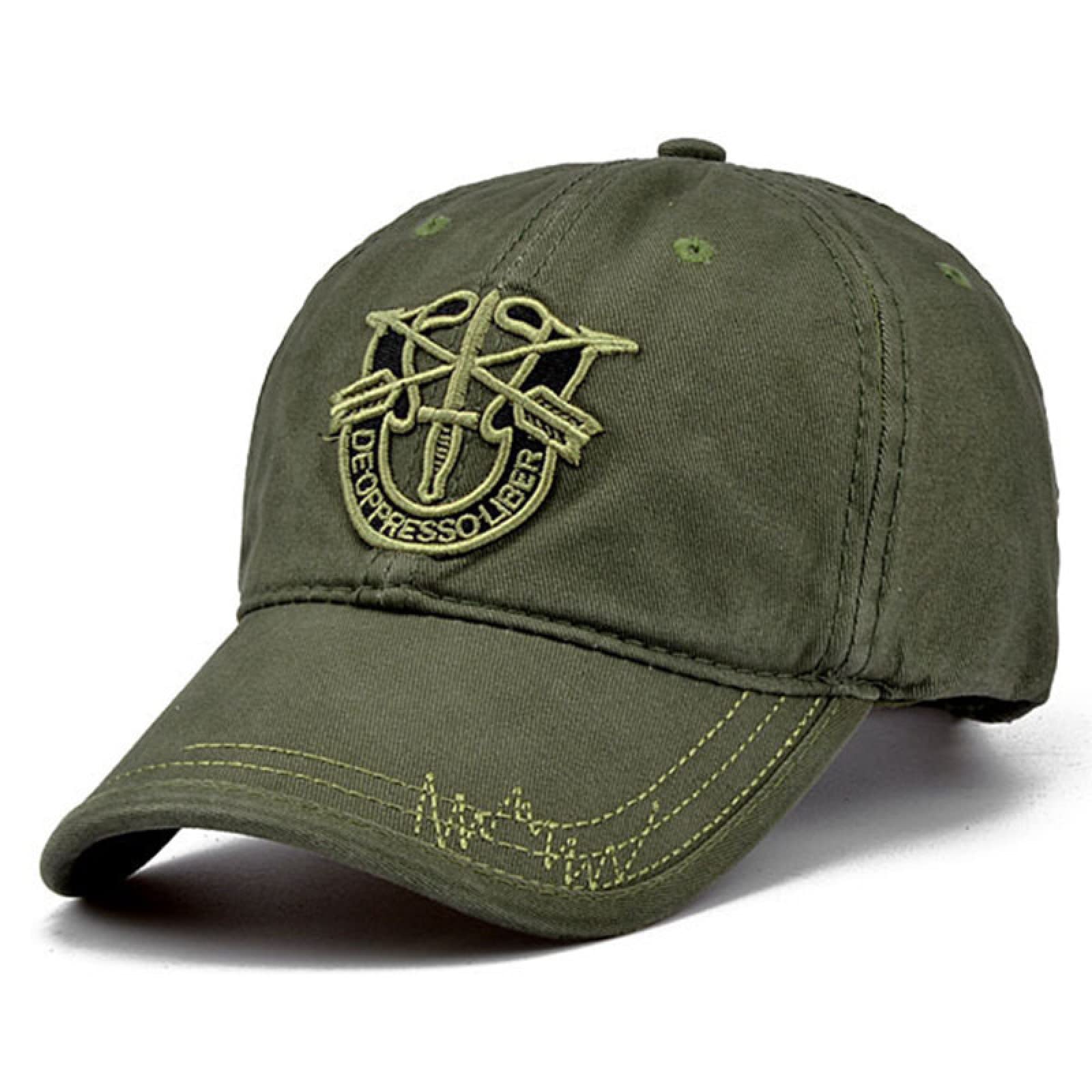 Men's Navy Seal Baseball Cap - Adjustable Snapback Sun Hat for Hunting, Fishing & Golf - Outdoor Camo Performance Hat | Perfect for Sports, Outdoor Adventures & Casual Wear