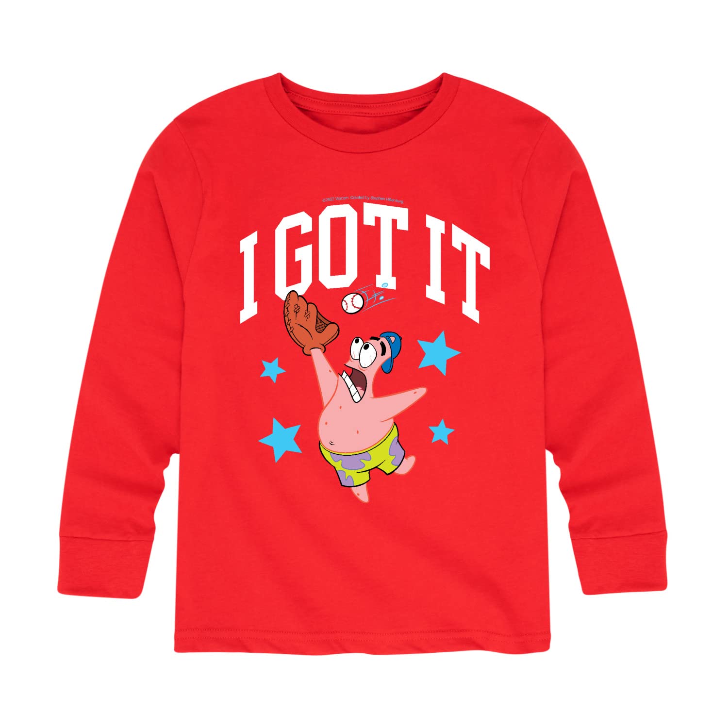HYBRID APPAREL Spongebob Squarepants 'I Got It' Graphic T-Shirt for Toddler & Youth - Long Sleeve Cotton Tee - Fun Cartoon Character Shirt for School, Playdates & Everyday Wear