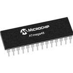 ATMEGA48-20PU 8-bit AVR Microcontroller - ATmega MCU with 4KB Flash Memory, 3.3V/5V Operation, 28-Pin PDIP Package (25pcs Tube) - Ideal for DIY Electronics, Robotics & Embedded Systems Projects