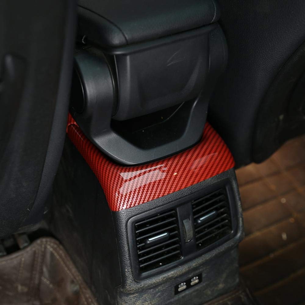 Premium Carbon Fiber Interior Trim Kit for BMW X1 F48 (2016-2019) & X2 F47 (2018) - Armrest Box Decoration Upgrade | Luxury Car Accessories for Enhanced Driving Experience