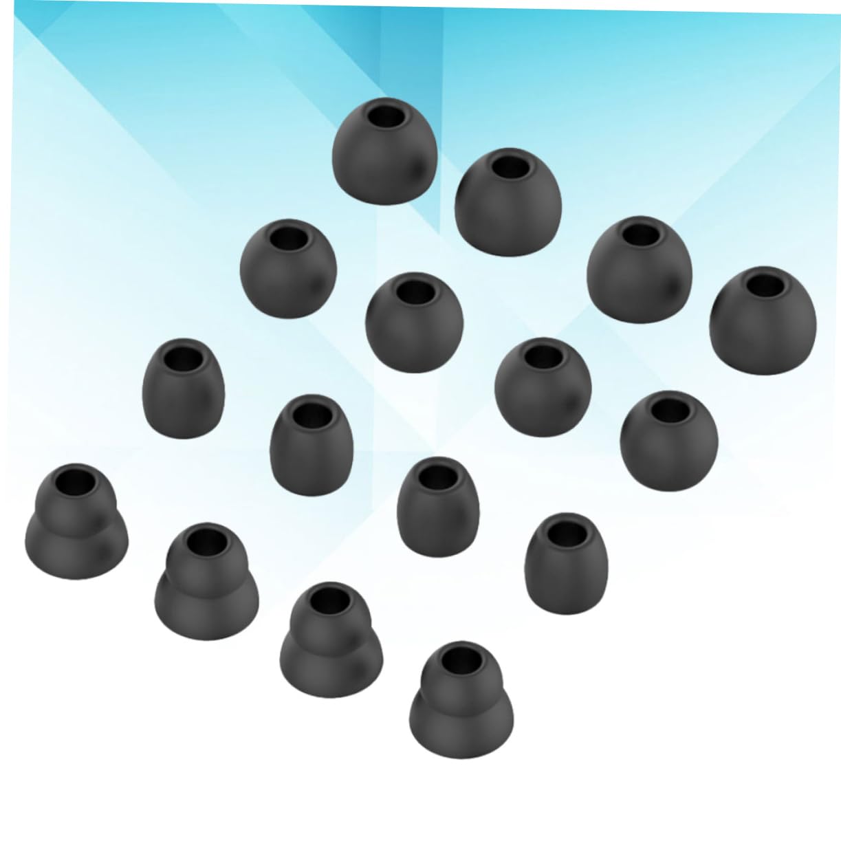 DOITOOL Silicone Earbud Tips for Powerbeats3 - Noise Isolating, Comfortable Ear Cushions for Workout, Running & Gym - Replacement Earbud Covers for Beats by Dre Powerbeats3 Wireless Headphones