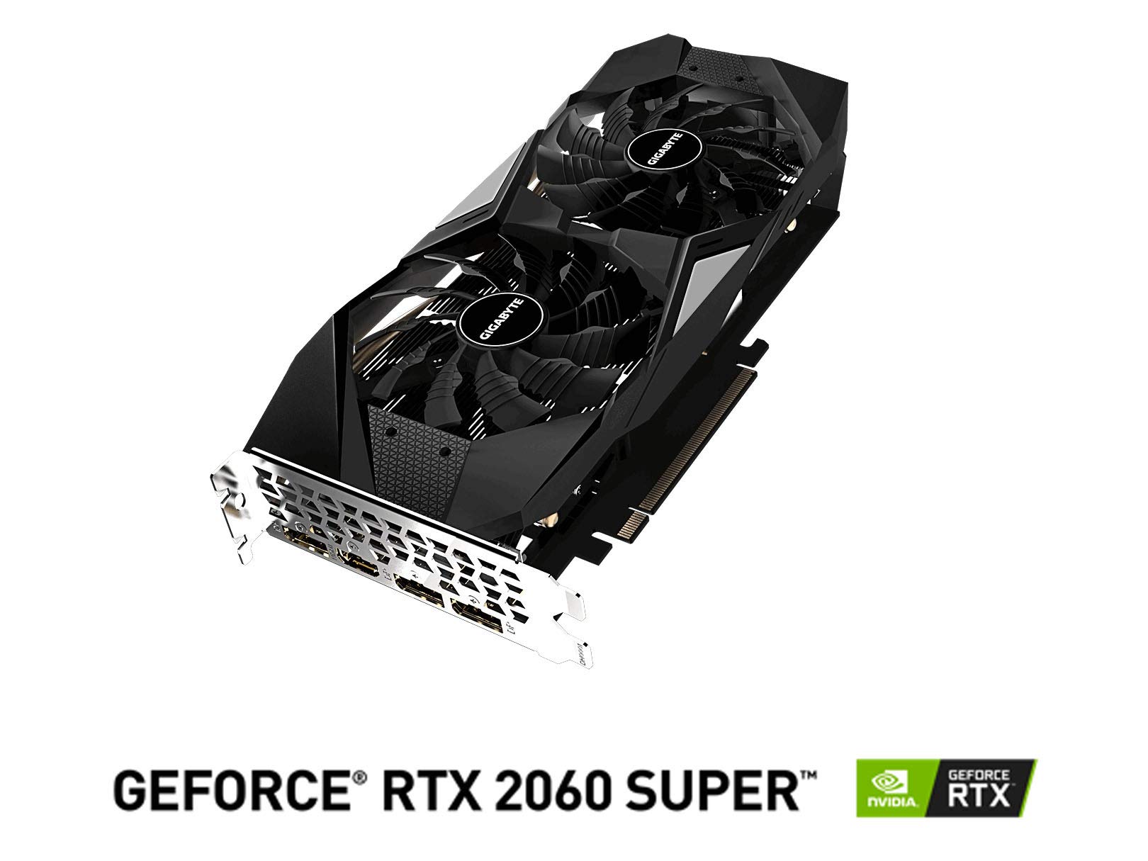 GIGABYTE GeForce RTX 2060 OC 6GB GDDR6 192-bit Gaming Graphics Card with Dual Windforce Fans - REV2.0 for PC Gaming, VR & 4K Video Editing