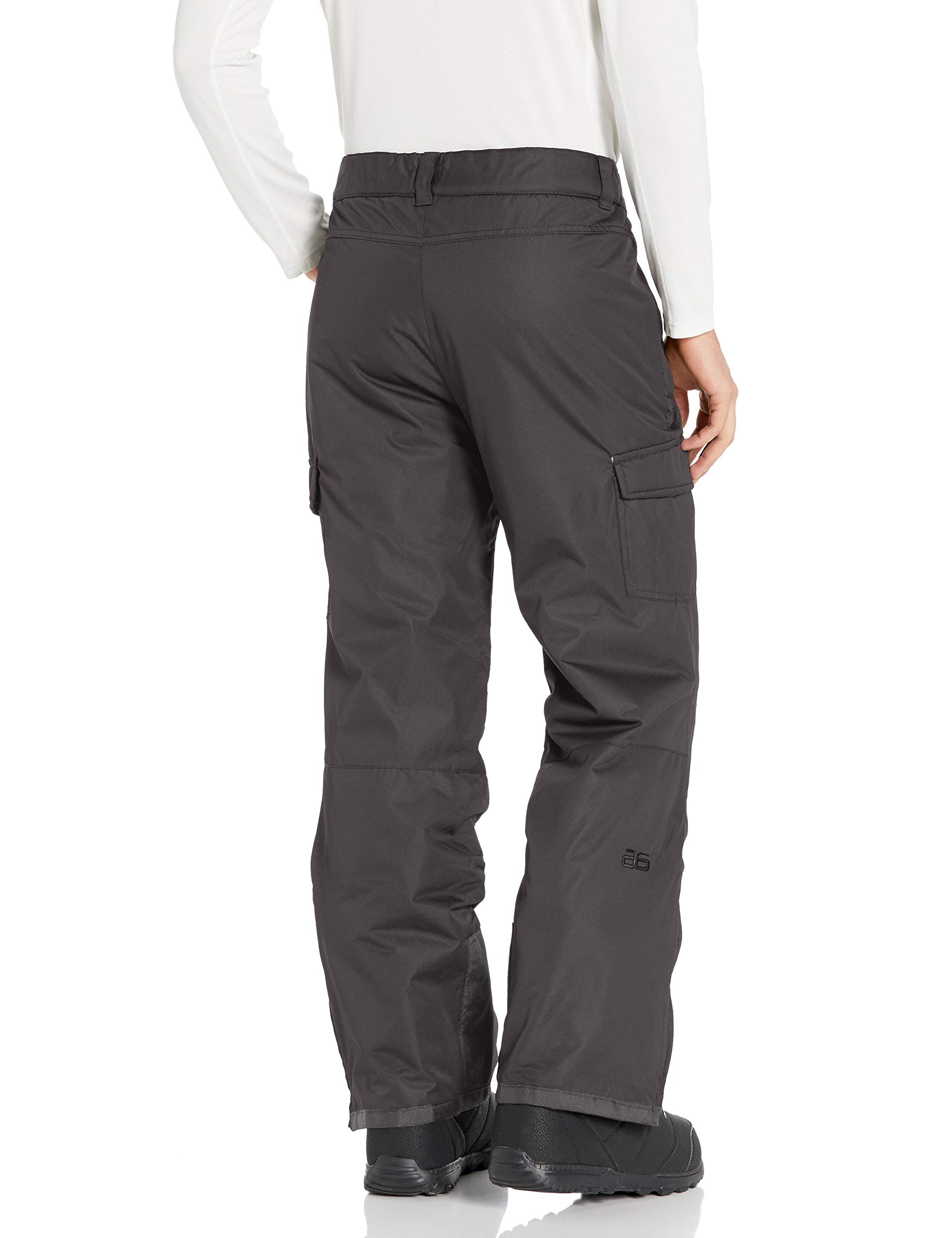 SkiGear Men's Waterproof Insulated Snowboard Ski Pants with Cargo Pockets - Winter Sports, Snowboarding, Skiing & Outdoor Activities