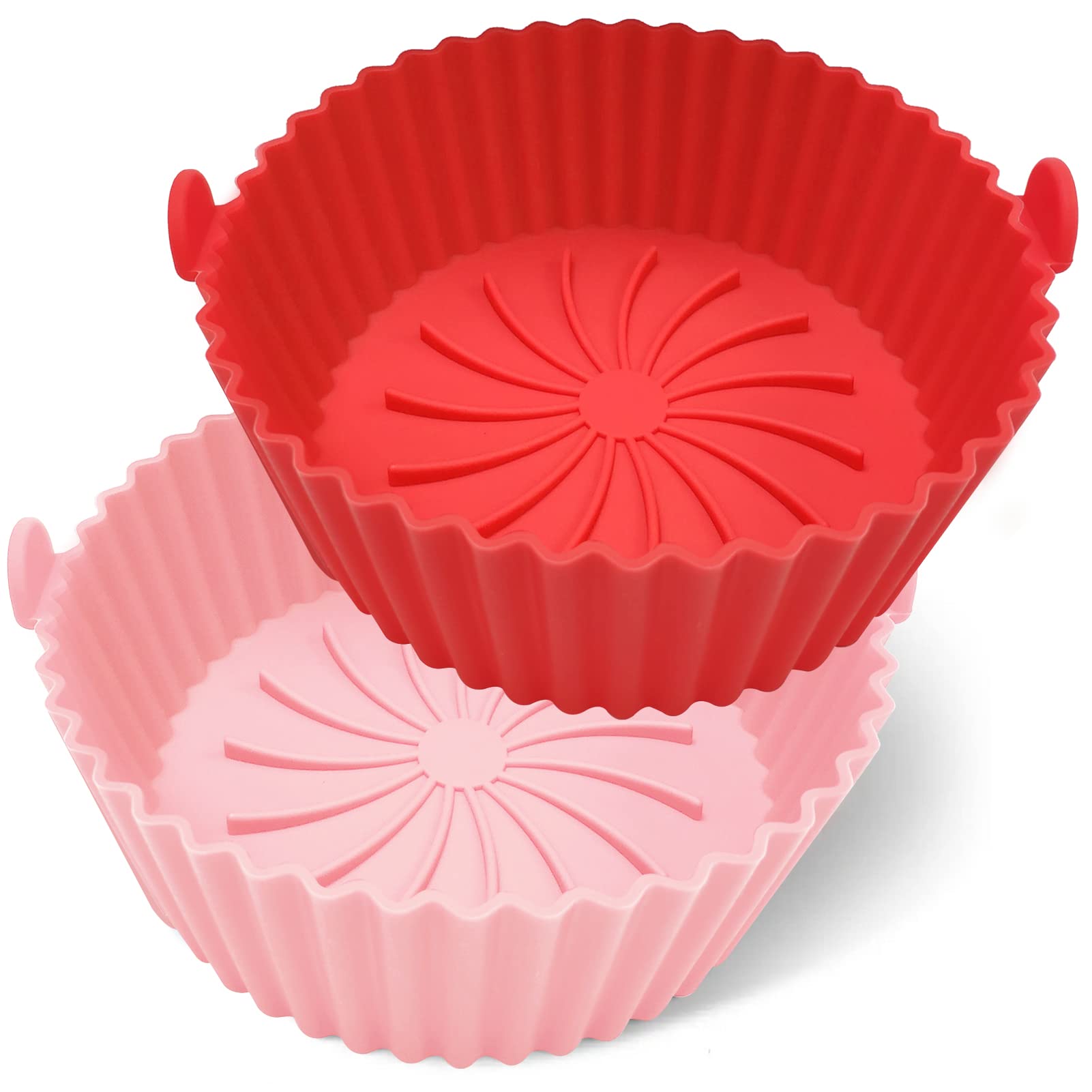 2 Pack Air Fryer Silicone Liners - 6.3