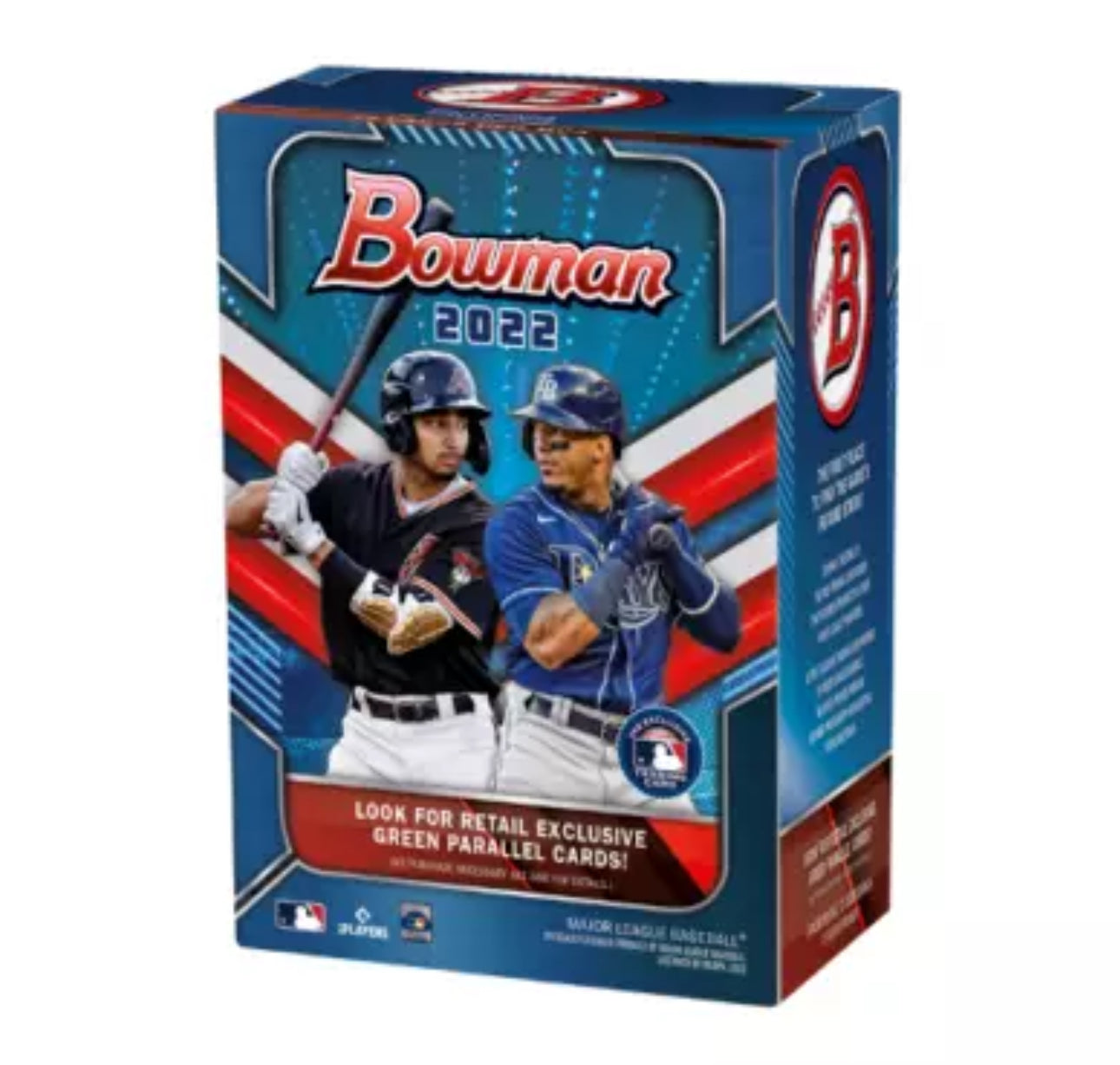 2022 Topps Bowman MLB Baseball Blaster Box - 24 Packs with Rookie Cards & Autograph Chance - Perfect for Collectors, Fantasy Sports & Baseball Fans