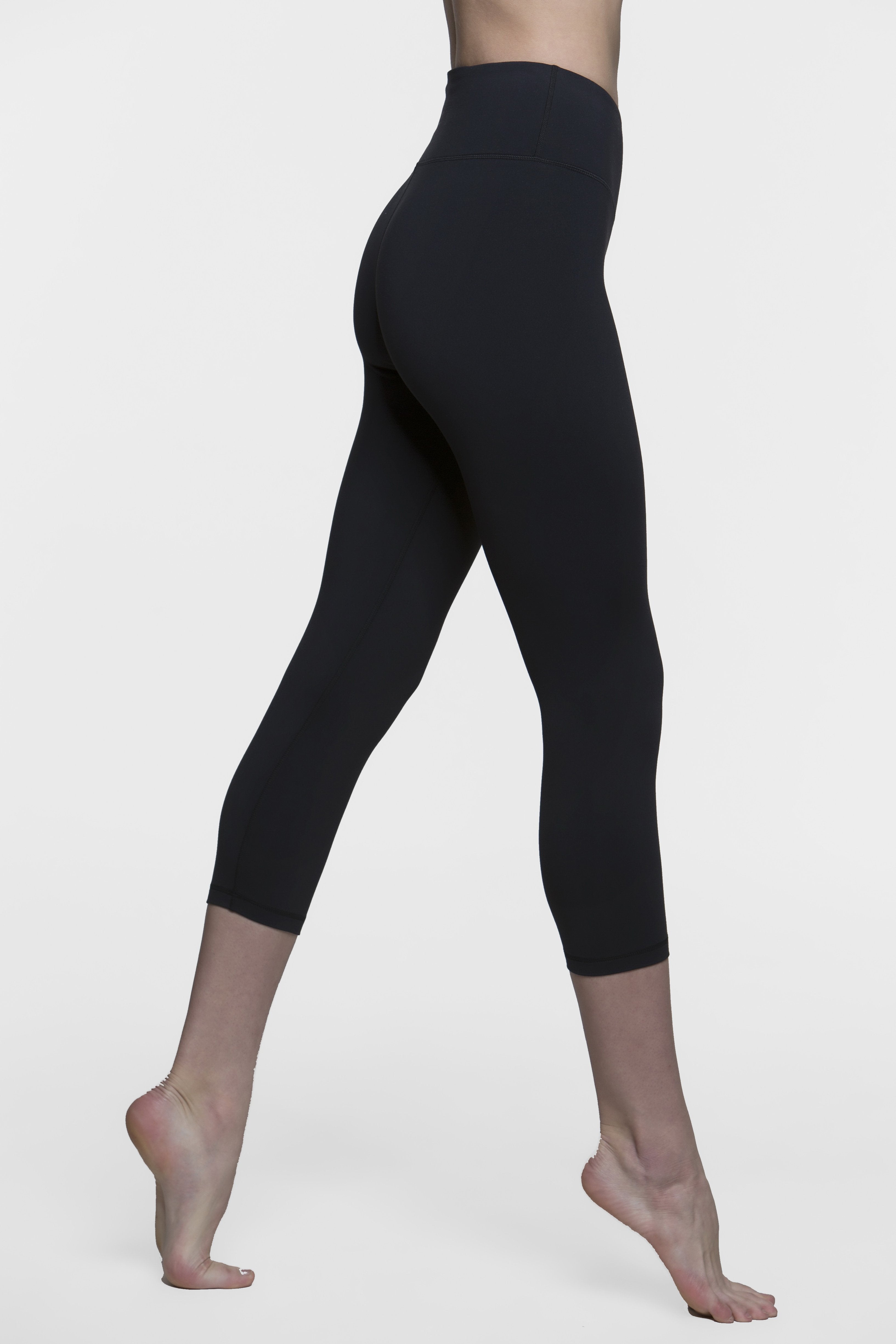 Jhene High Waist Crop Leggings for Women - Yoga, Workout & Running - Comfortable Stretchy Athletic Tights for Gym & Lounge