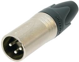 NEUTRIK NC5MXX-B XLR 5-Pin Male Plug Connector - 10 Pack for Professional Audio Equipment, Studio Microphones, and Stage Performances