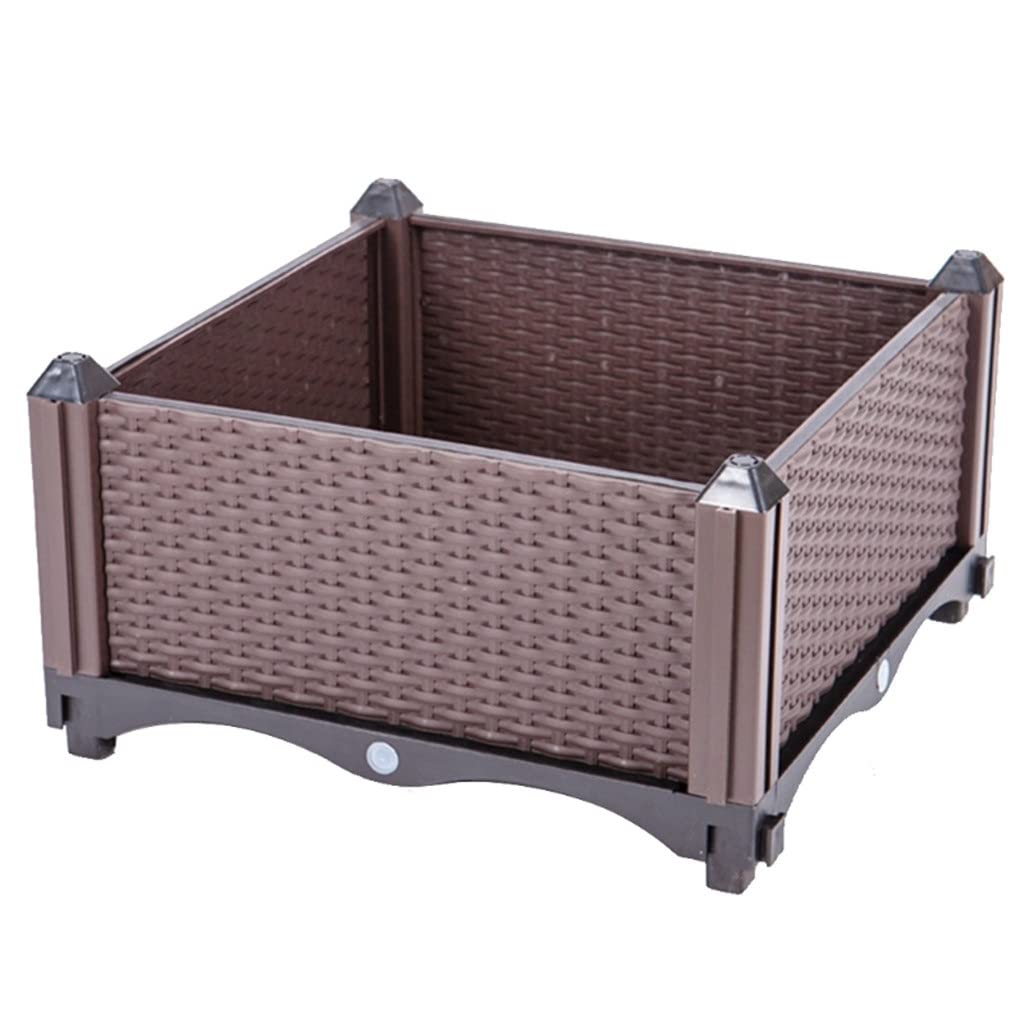 WALNUTA Elevated Raised Garden Bed Planter Box for Herbs, Vegetables, Flowers - Durable Outdoor Planting Container (Color B) - Perfect for Patio, Backyard, and Urban Gardening