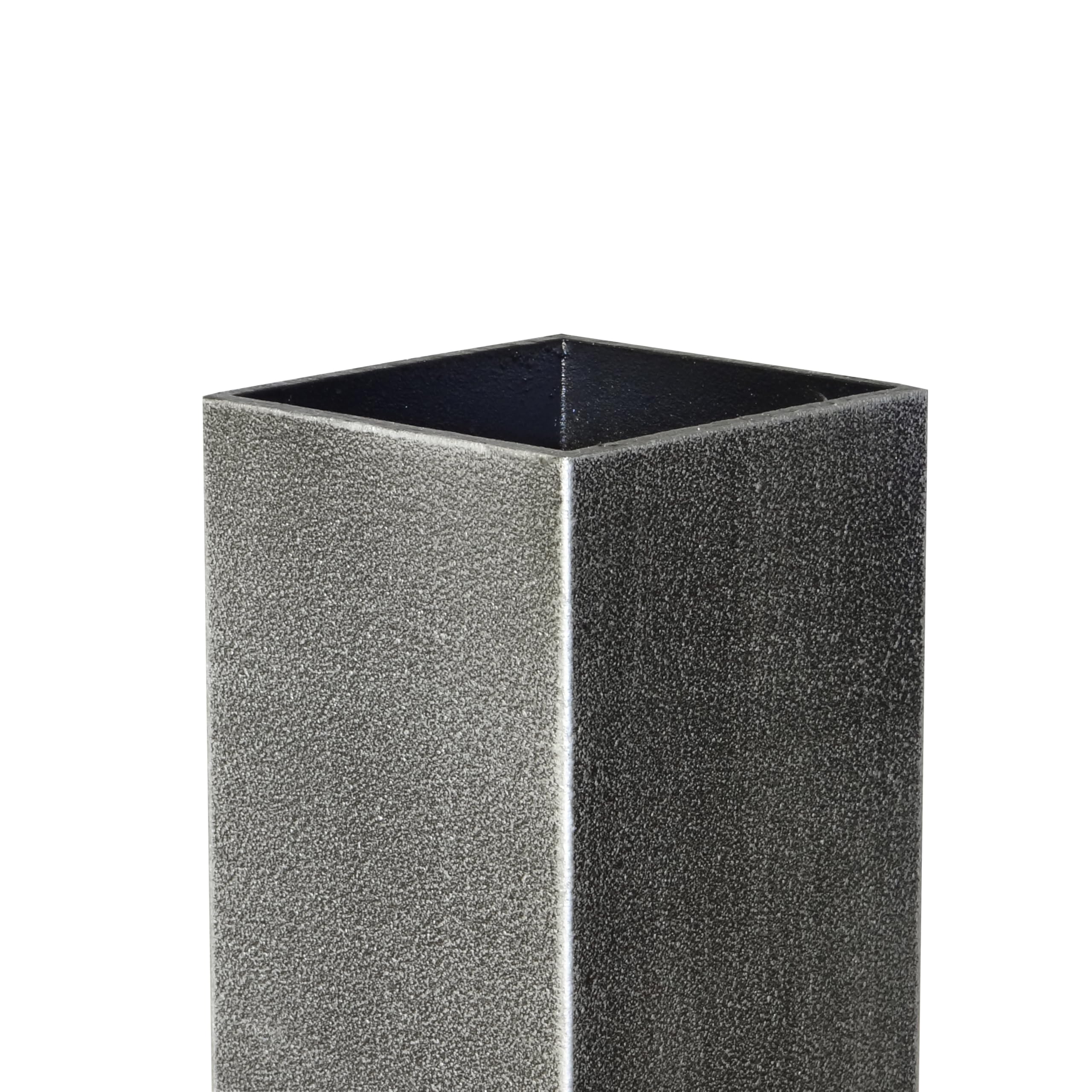 Premium Aluminum Mailbox Post - Swedish Silver Finish - Heavy Duty Curbside Mailbox Support - Weather Resistant for Outdoor Use - Perfect for Residential Driveways & Garden Landscaping