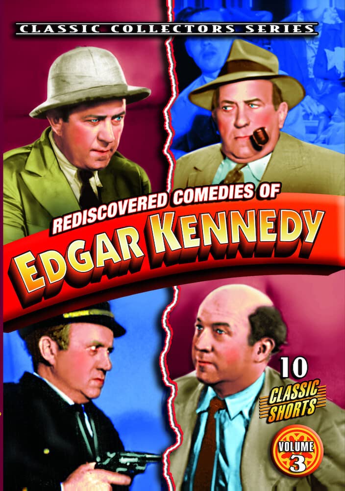 Edgar Kennedy - Rediscovered Comedies of Edgar Kennedy, Volume 3 | Classic Comedy DVD Collection | Perfect for Movie Nights & Vintage Film Lovers