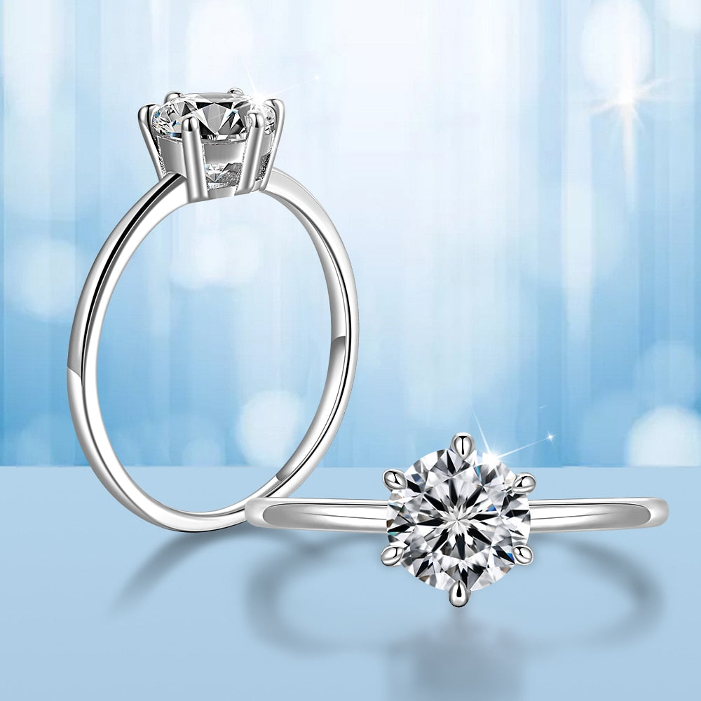 Exquisite Women's Diamond & Moissanite Rings – Elegant Wedding, Engagement & Anniversary Jewelry for Her