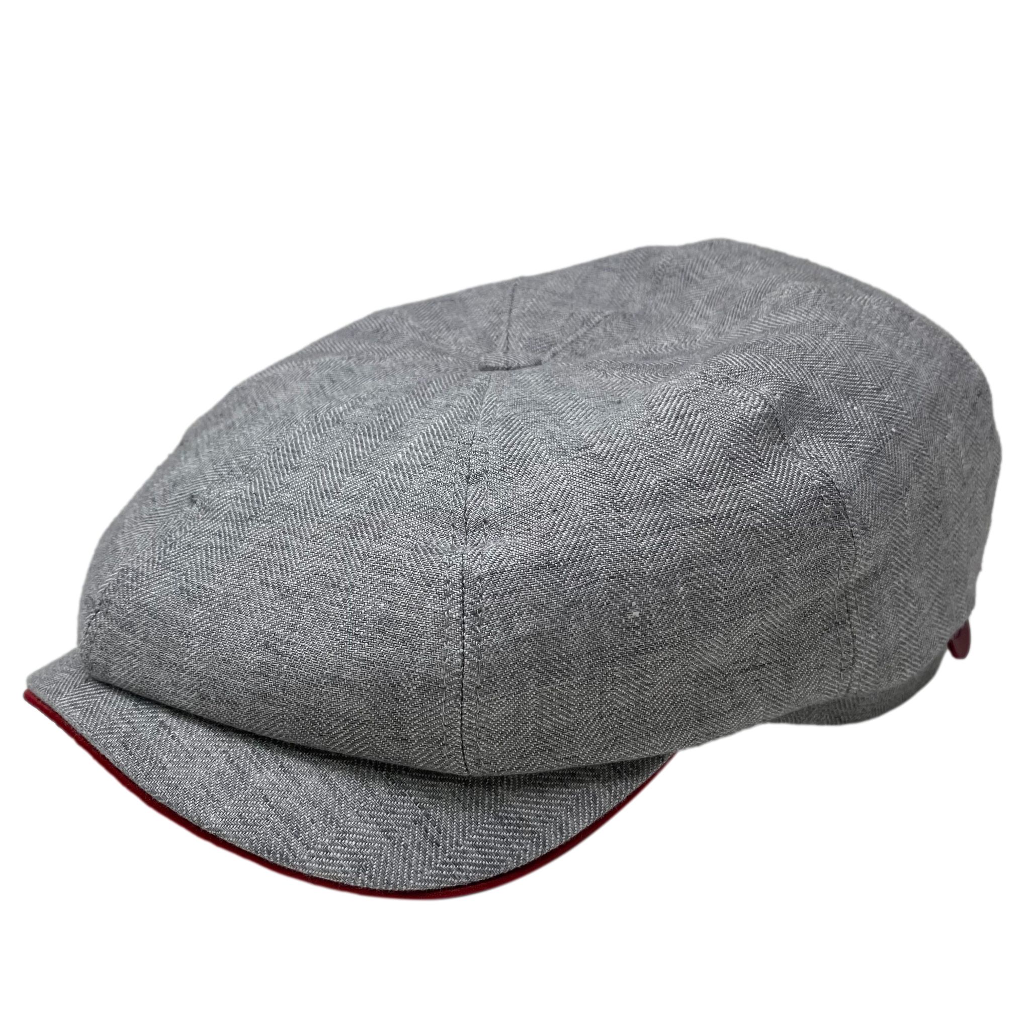 Kingston Linen Cap for Men & Women - Breathable Summer Hat with UPF 50+ Sun Protection - Casual Beach, Golf, Outdoor Activities Accessory