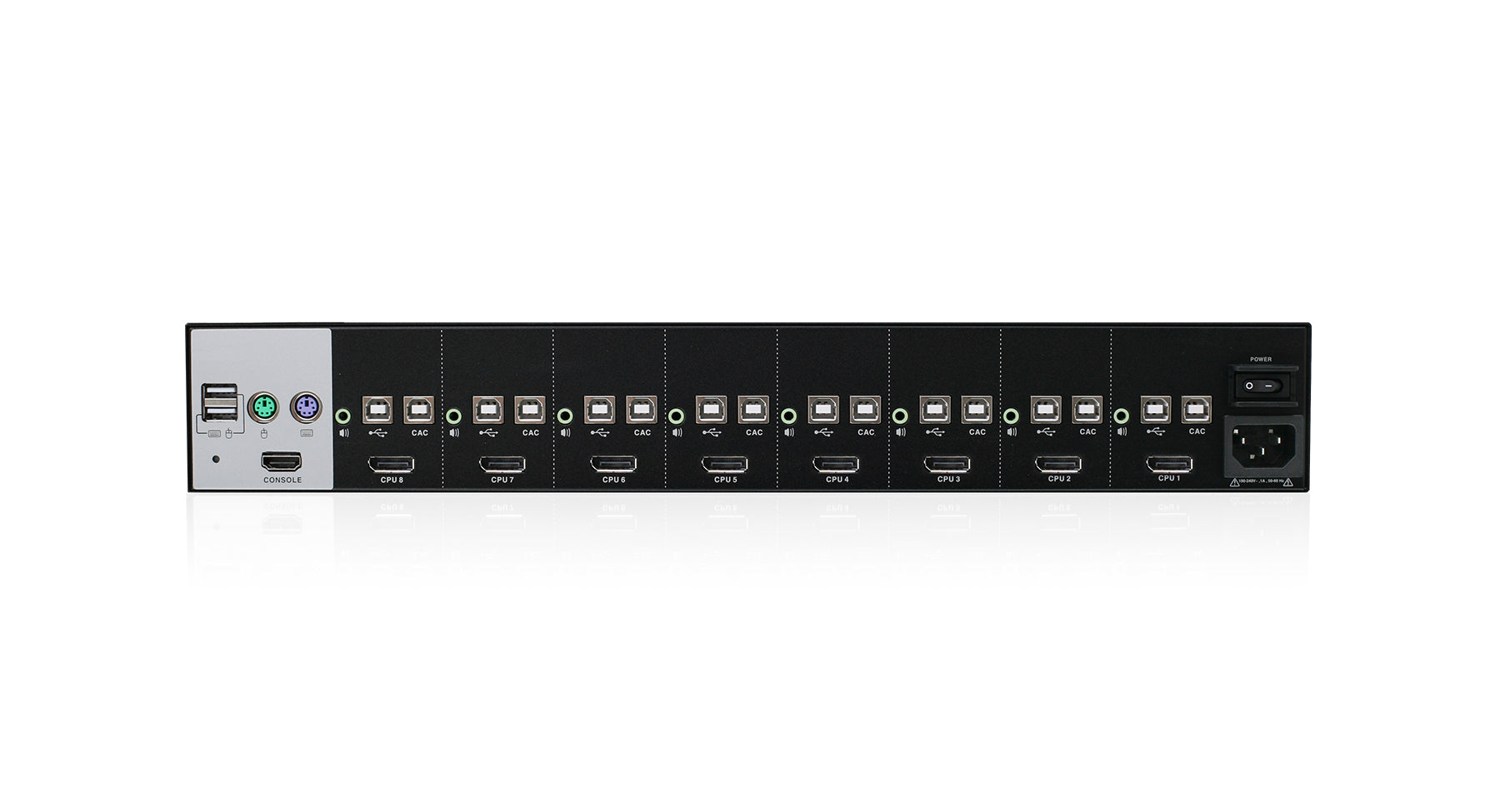 8 Port DisplayPort Secure KVM Switch with TAA Compliance - Ideal for Multi-Computer Control in Data Centers, Offices & Home Workstations