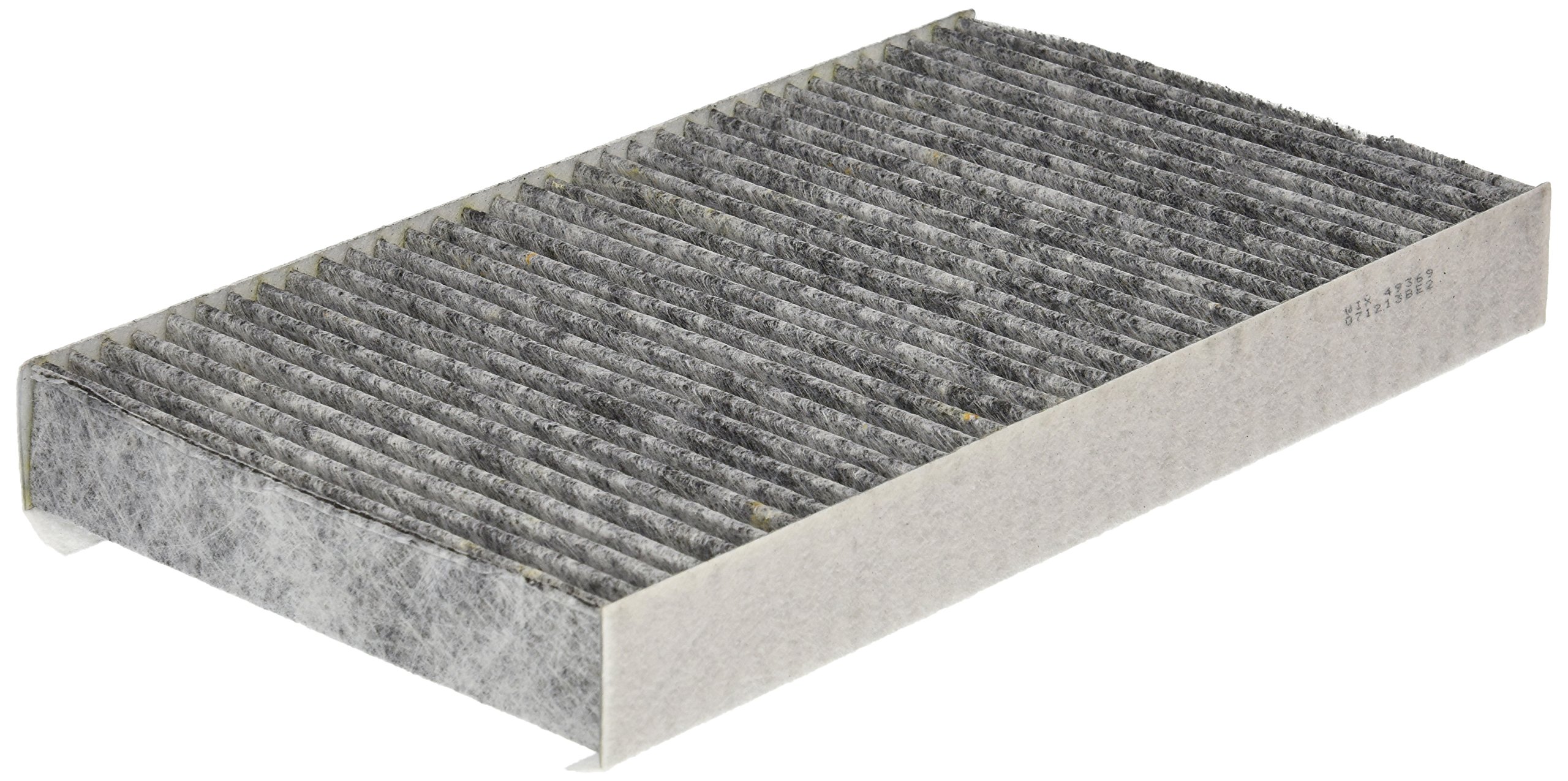 WIX Filters 49369 Cabin Air Panel - Premium Black Air Filter for Cars, Trucks & SUVs | Pack of 1 | Improves Air Quality & Reduces Allergens | Ideal for Home, Office & Travel Use