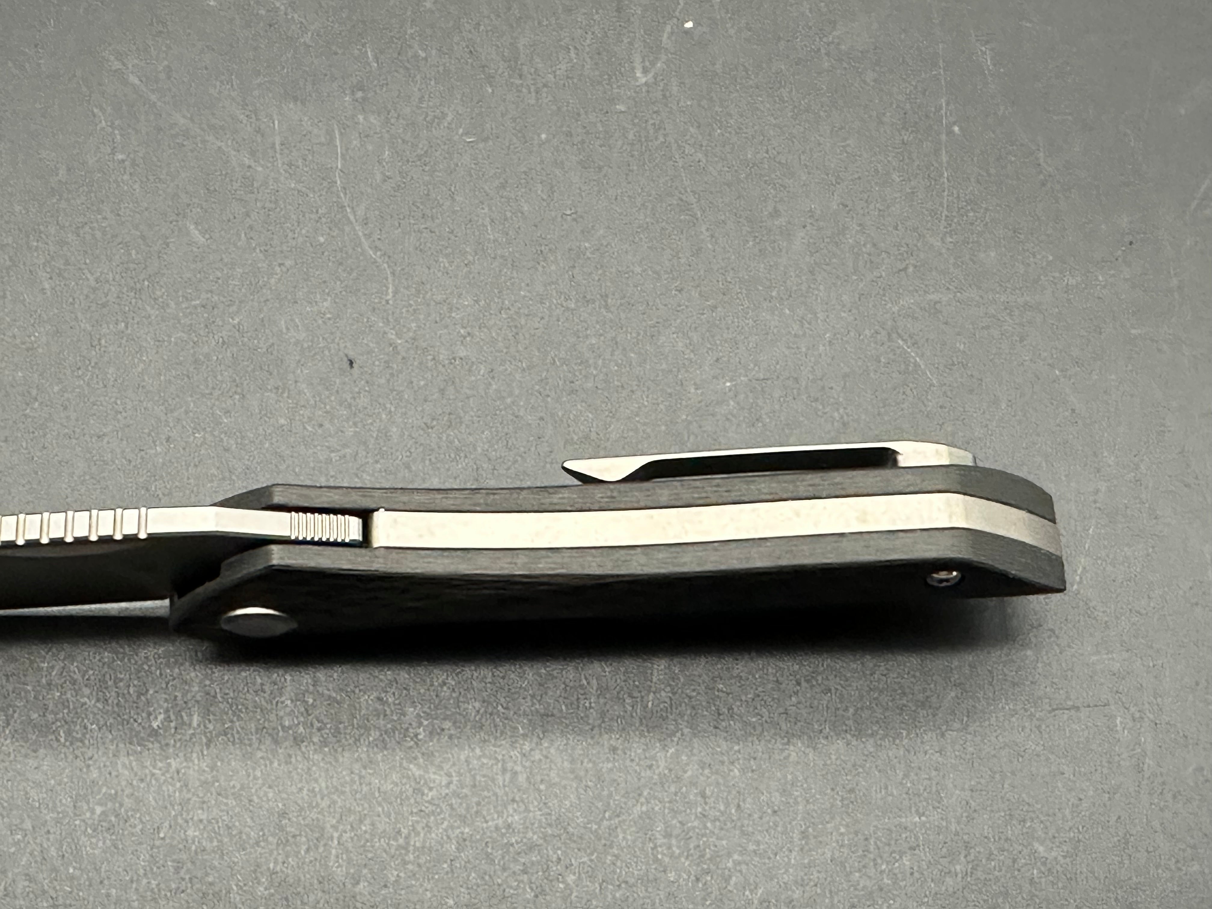 Premium Carbon Fiber Pocket Knife with Satin M390 Blade - Clip Point Design for EDC, Outdoor Adventures & Tactical Use