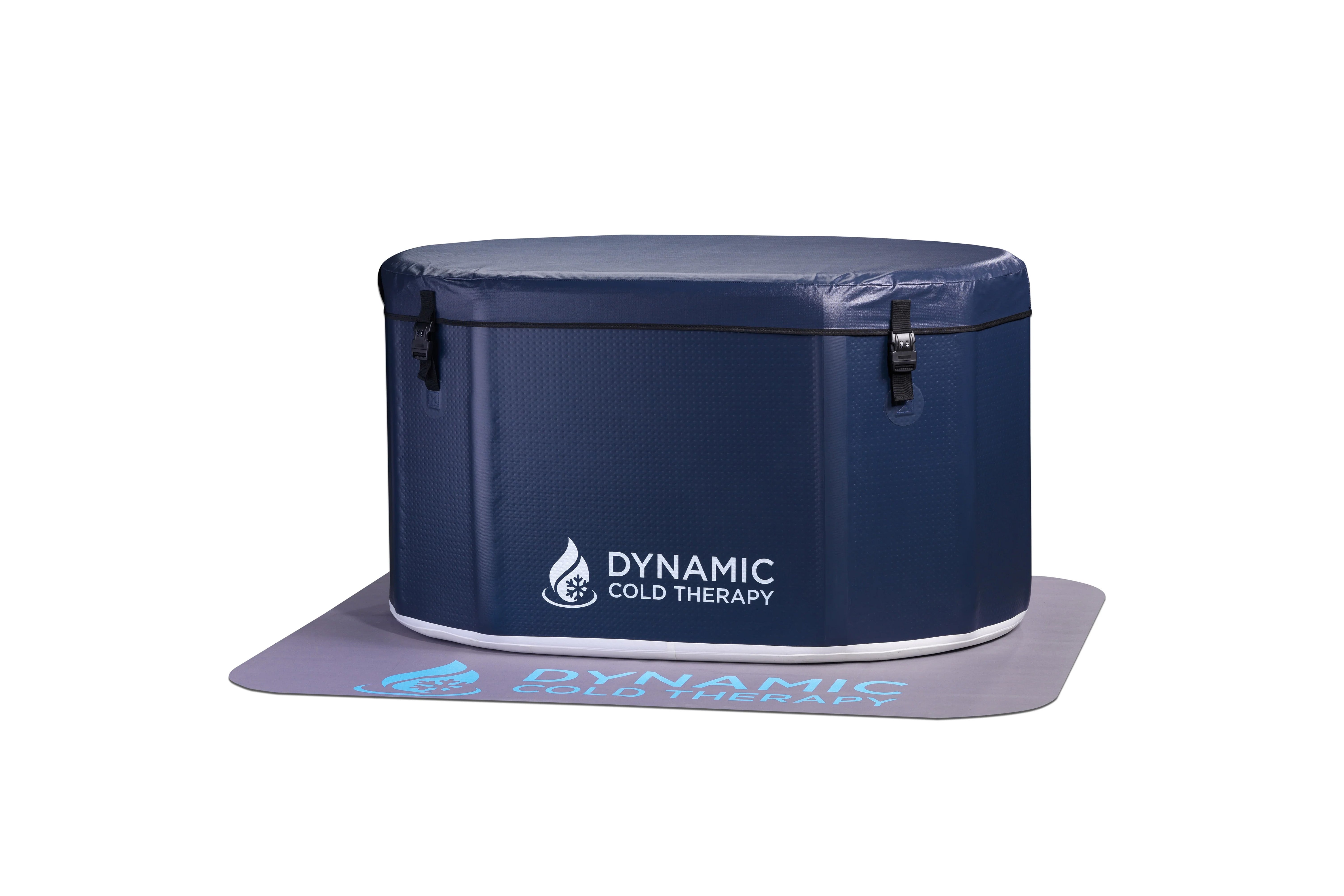 Dynamic Cold Therapy Inflatable Oval Cold Plunge Tub - Portable Ice Bath for Muscle Recovery, Pain Relief & Athletic Performance - Perfect for Home Gym, Post-Workout Recovery & Cryotherapy