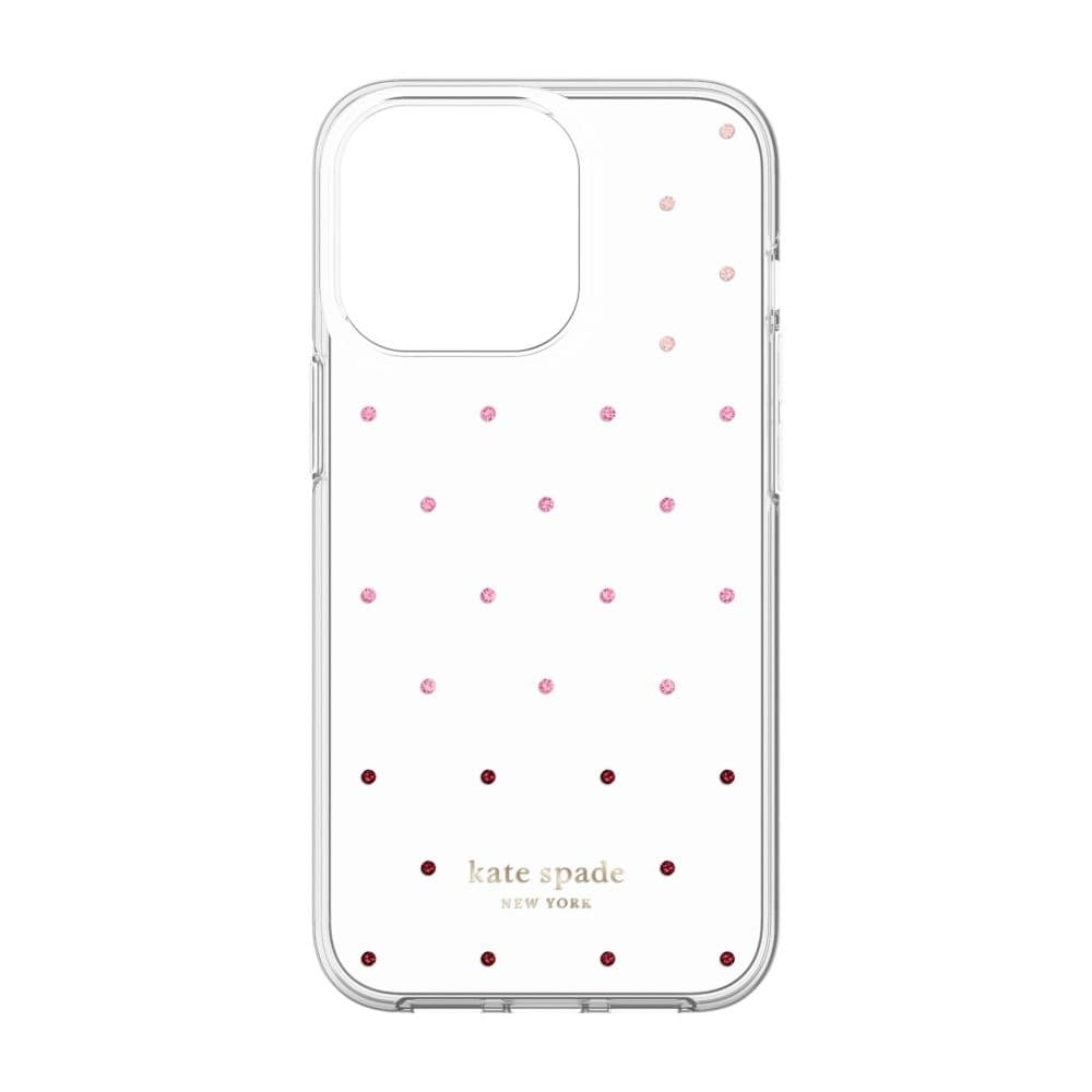 Kate Spade New York iPhone 13 Pro Case - Durable Hardshell Protective Cover with Stylish Design | Perfect for Everyday Use, Travel & Work Protection