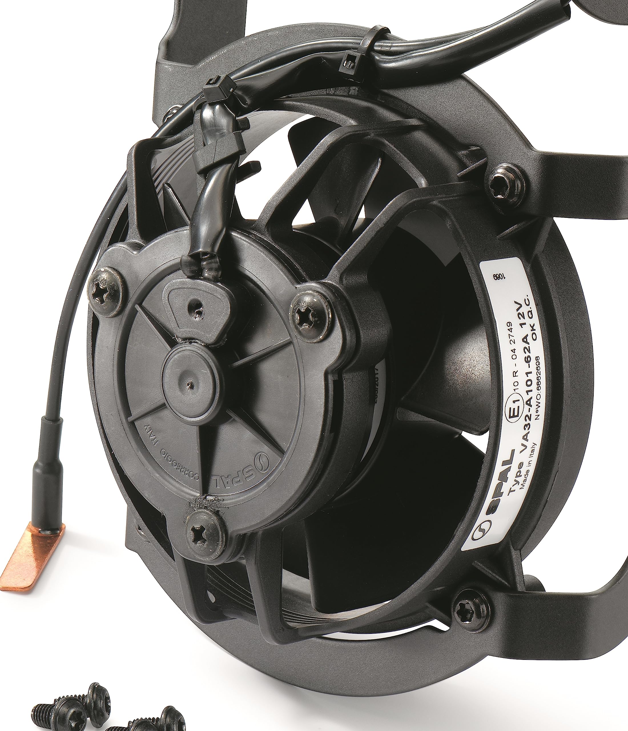 Genuine KTM Radiator Fan 55735941044 - High-Performance Cooling Replacement Part for KTM Motorcycles - Perfect for Off-Road, Racing & Adventure Riding