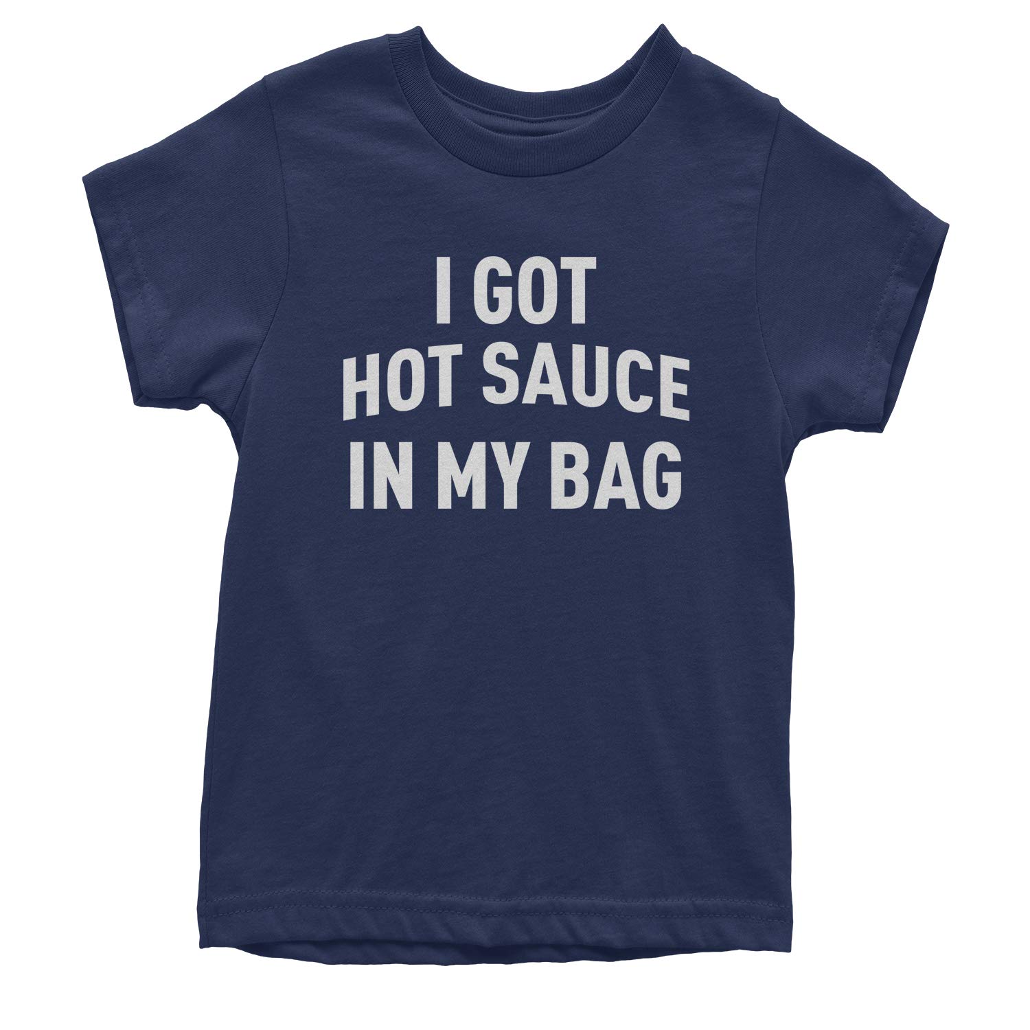 Expression Tees 'I Got Hot Sauce in My Bag Swag' Youth T-Shirt | Trendy Graphic Tee for Boys & Girls | Perfect for Casual Wear, School, and Street Style