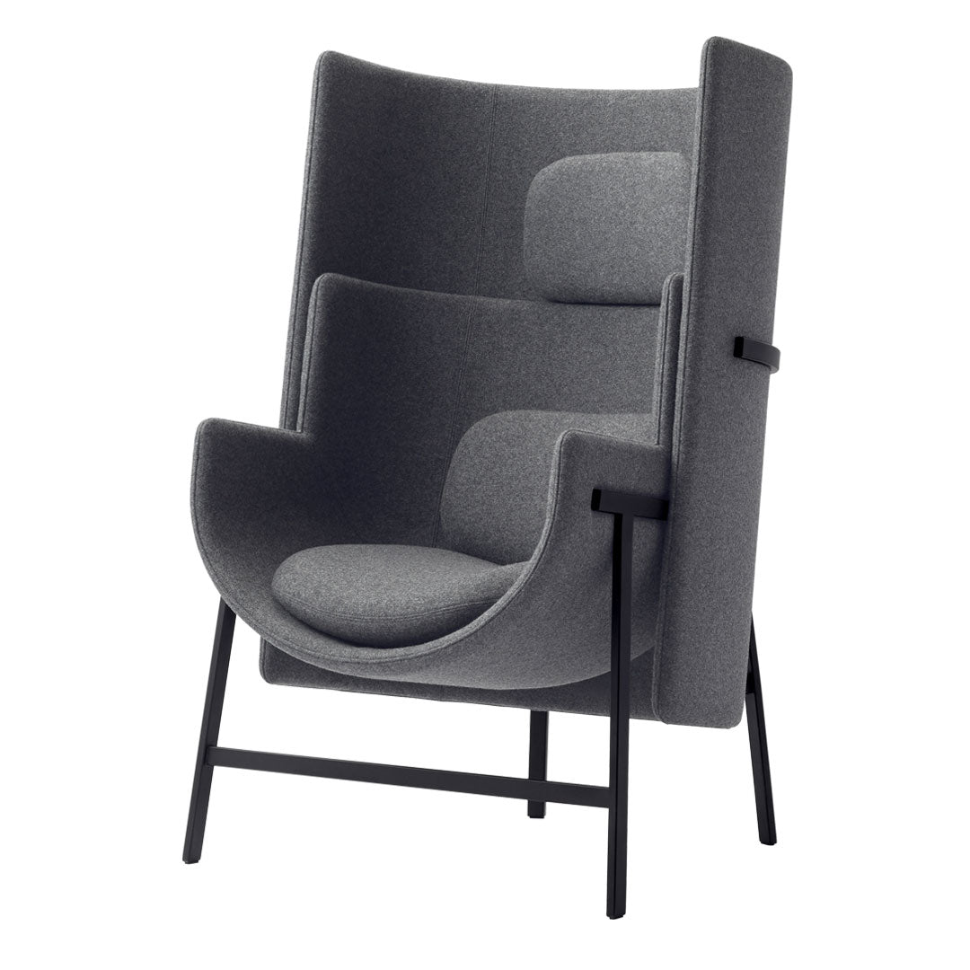 Kite Highback Lounge Chair - Comfortable Outdoor Patio Furniture for Relaxing in Your Backyard or Garden
