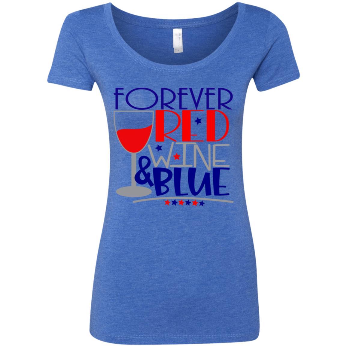 WineyBitches.Co Women's Tri-Blend Scoop Neck T-Shirt - Soft & Comfortable Casual Tee for Everyday Wear, Lounge, and Outings