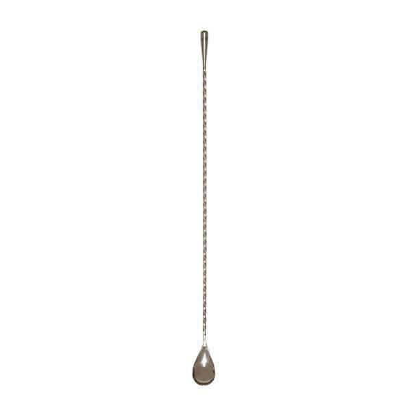 Cocktail Kingdom® 40cm Teardrop Bar Spoon - Professional Bartending Tool for Mixing, Stirring & Layering Drinks - Perfect for Home Bars & Cocktail Parties