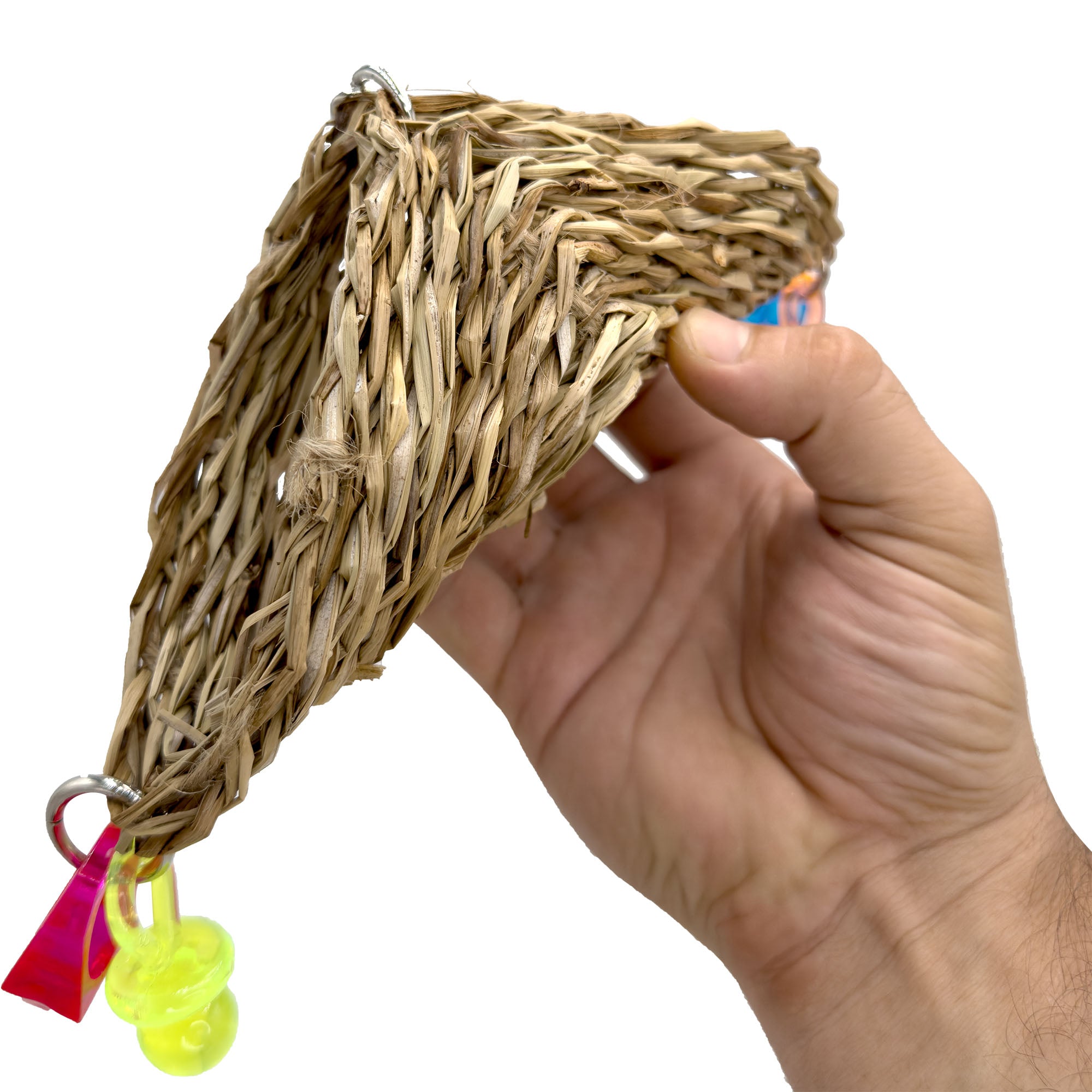 501 Paci Seagrass Tunnel - Natural Cat Toy with Hanging Bell, Interactive Play for Indoor Cats - Perfect for Scratching, Chasing & Exercise