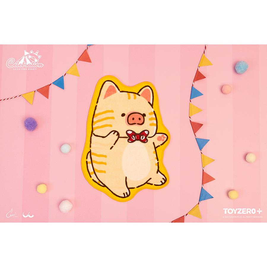 TOYZEROPLUS LuLu Celebration Kitty Towel - Soft Cute Cat Themed Bath Towel for Kids, Perfect for Birthday Parties, Baby Showers & Special Occasions
