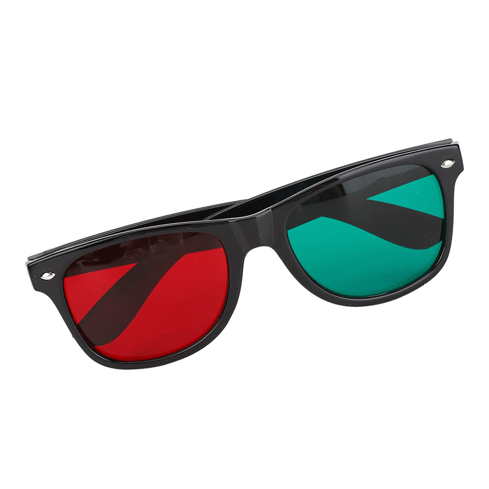 Red Green Amblyopia Glasses for Exotropia Training - Improve Eye Balance & Vision Therapy - Includes Protective Glasses Case - Perfect for Kids & Adults with Lazy Eye or Strabismus (Use for Vision Exercises, Eye Muscle Training & 3D Movie Viewing)