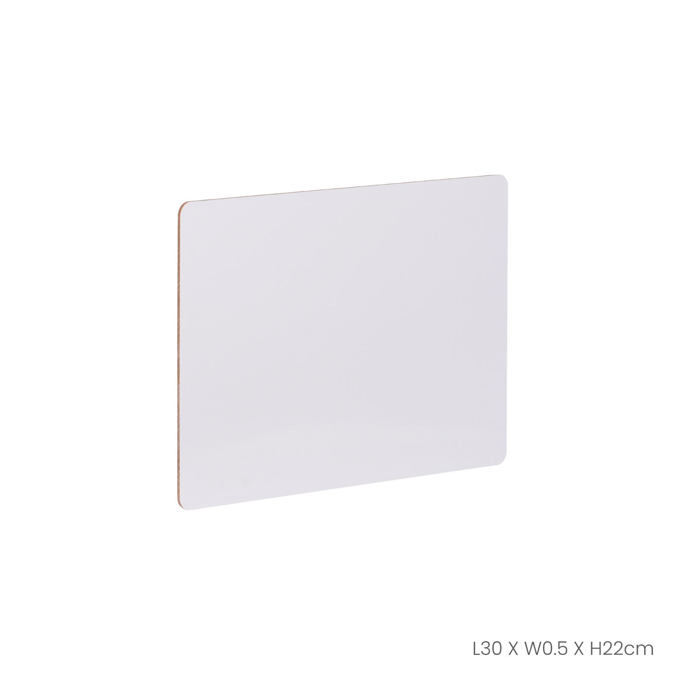 Double-Sided White Board 30x22cm (HFH4368) - Perfect for Home Office, Classroom & Kids Drawing - Dry Erase Board for Notes, Teaching & Creative Writing