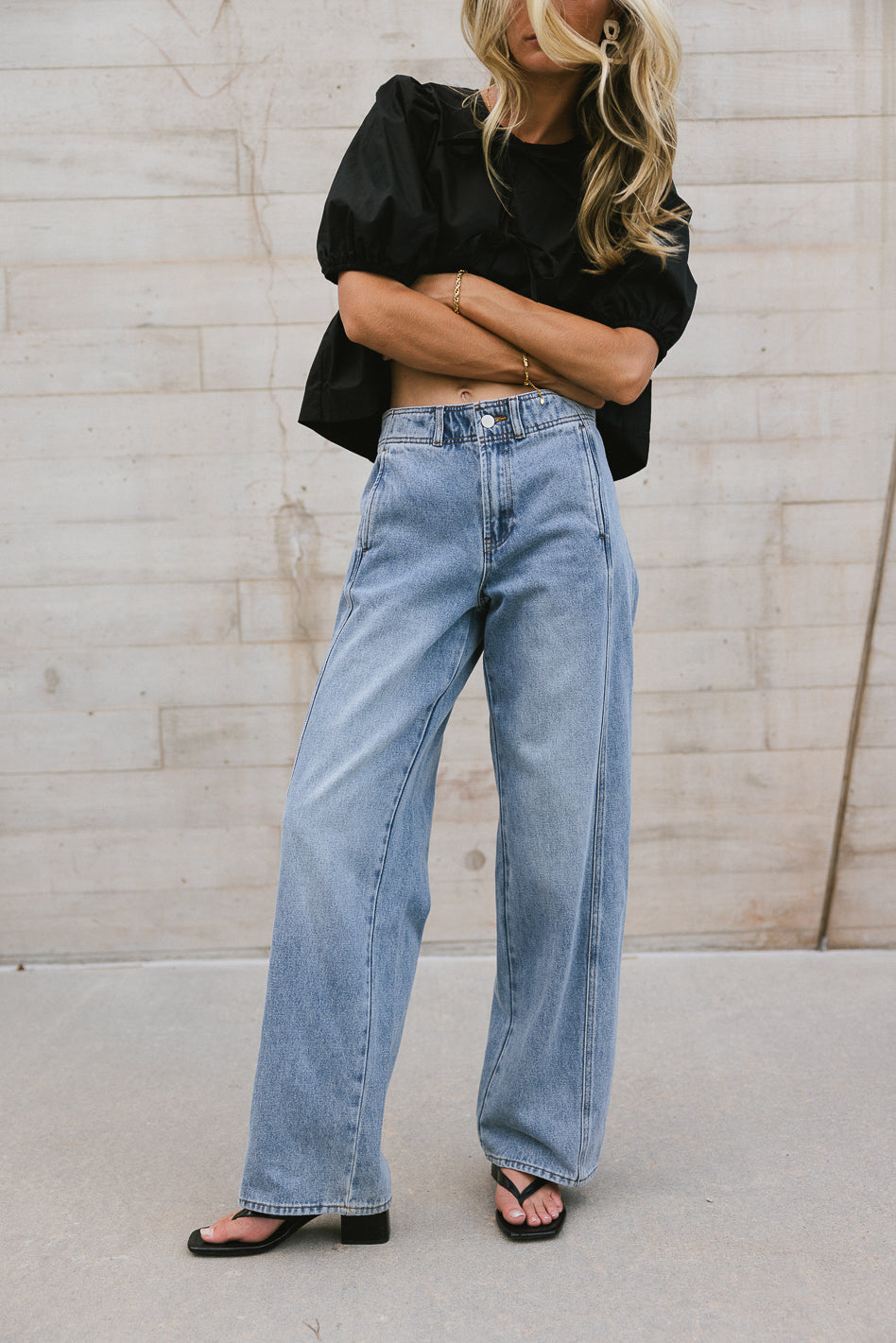Stylish Acacia Wide Leg Jeans for Women - High Waisted Comfort Denim Pants (Final Sale) | Perfect for Casual Outfits, Office Wear & Weekend Errands