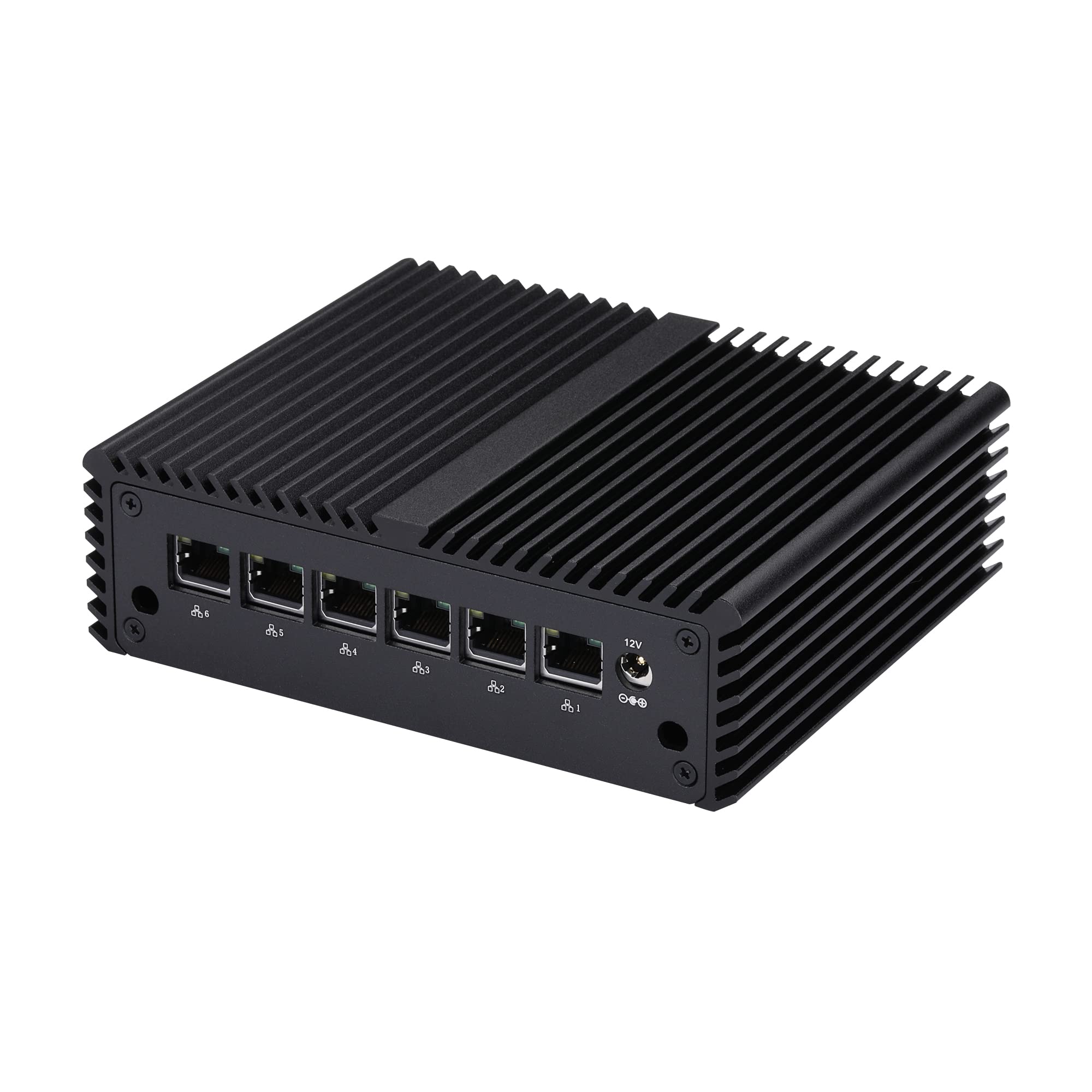 Dual Core Firewall Mini PC - 4305U 2.2GHz, 6 Gigabit LAN, Fanless for Home/Office Network Security
